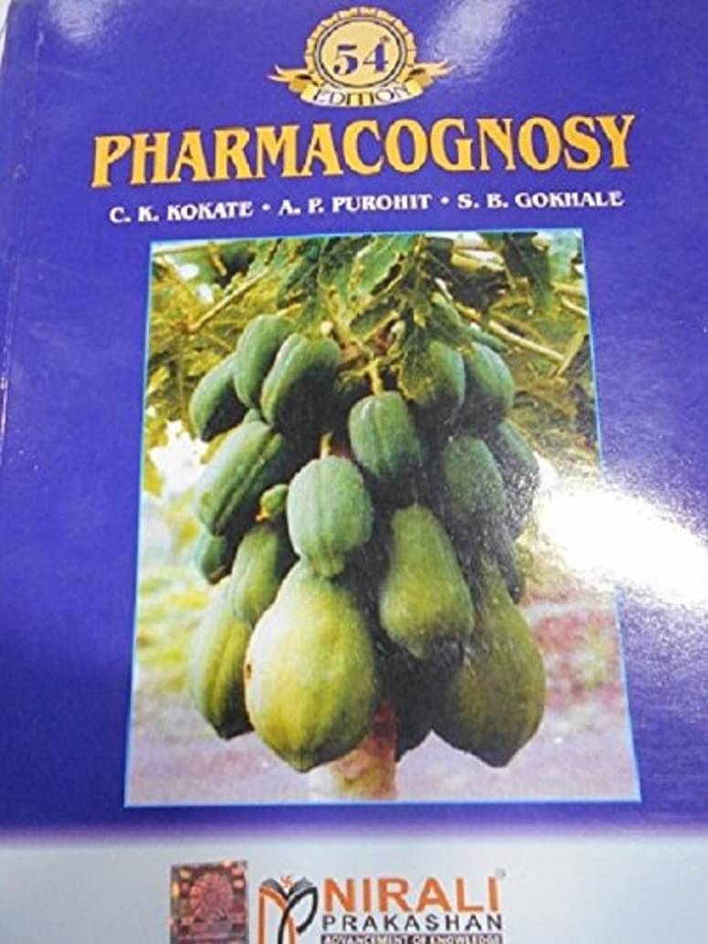     			Pharmacognosy (55th edition) [paperback] Dr. C. K. Kokate [Jan 01, 2008]… Paperback