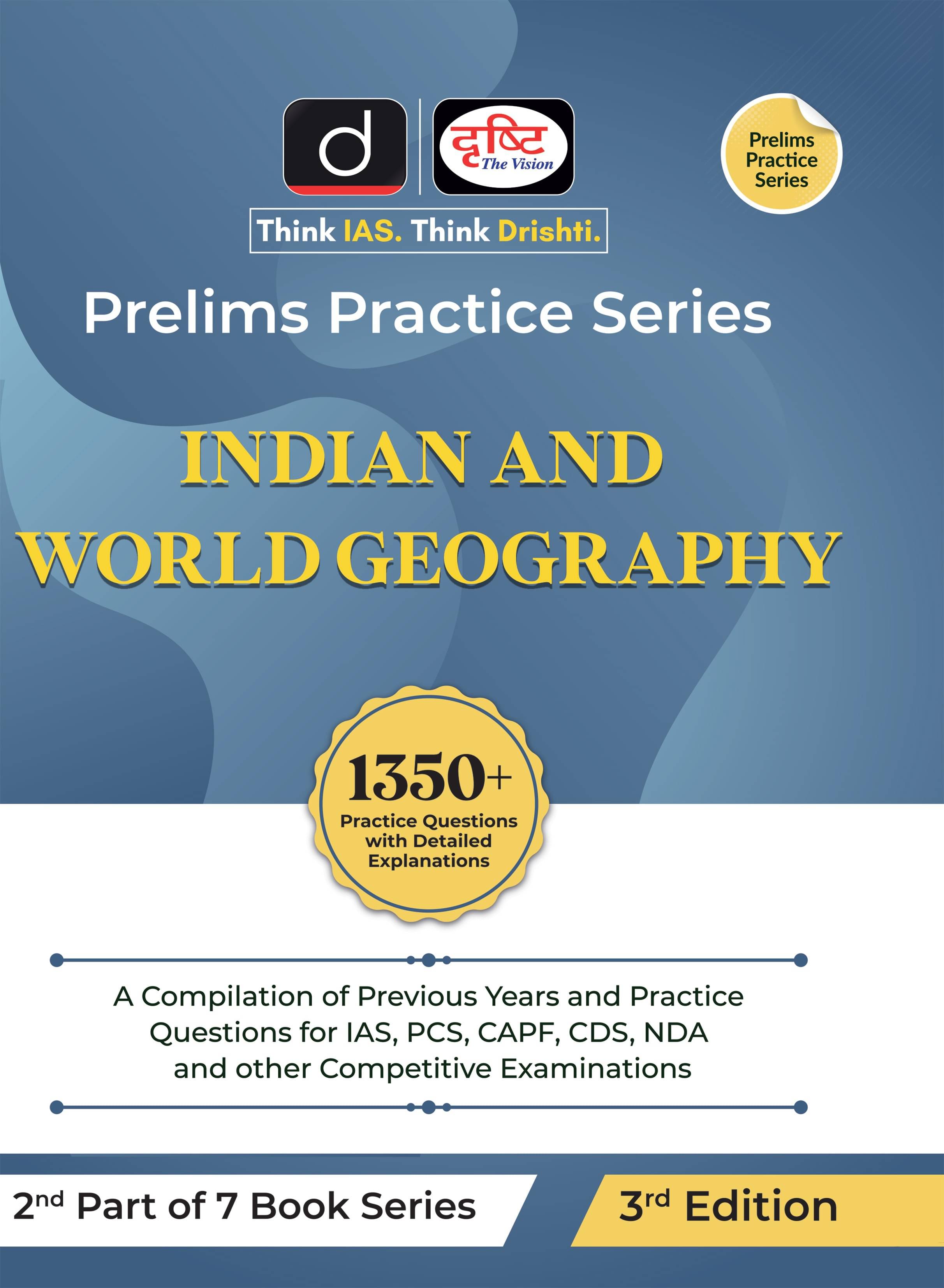 (Pps) Indian And World Geography 3rd Edition (Paperback, Drishti publications)     			(Pps) Indian And World Geography 3rd Edition (Paperback, Drishti publications)
