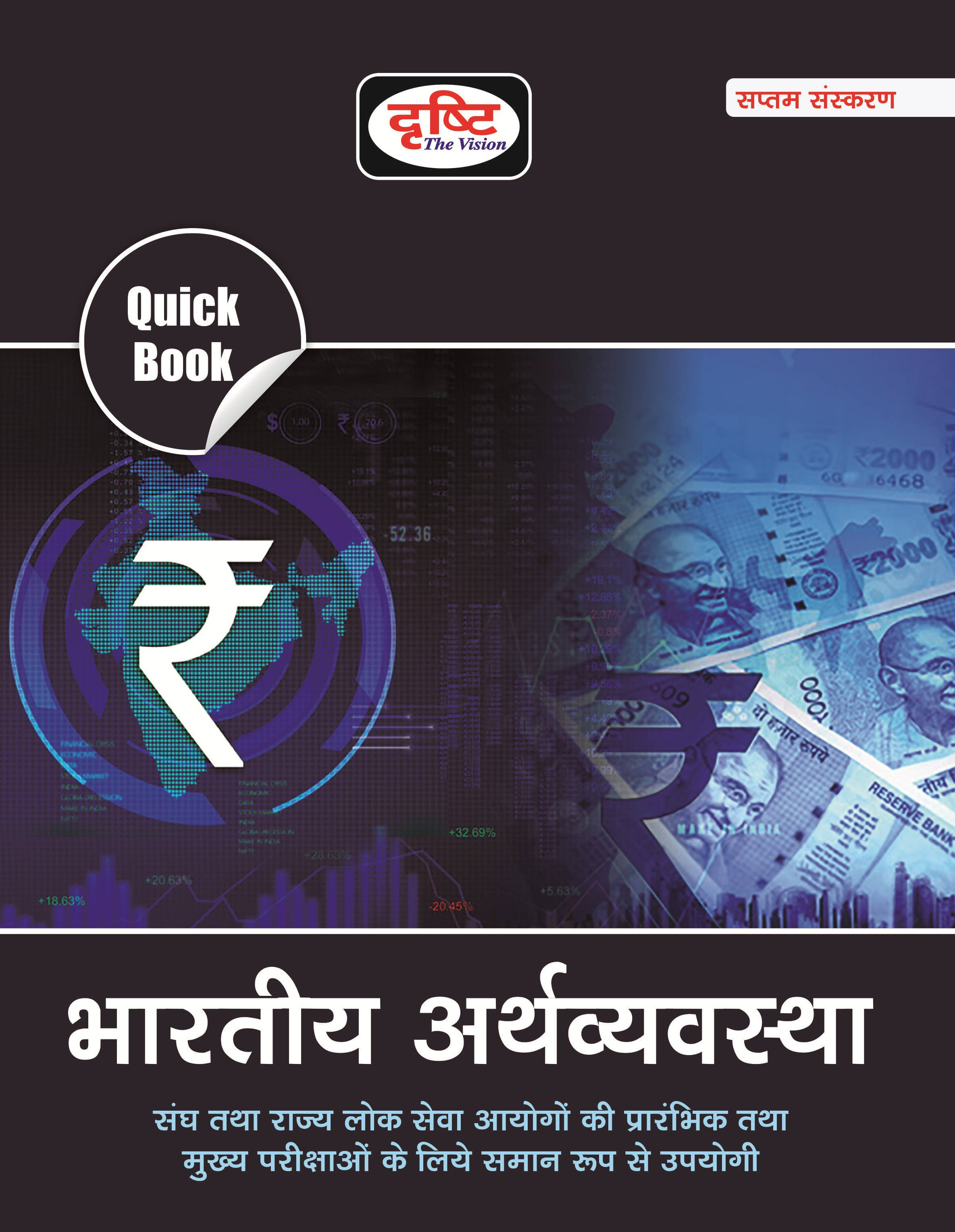 (Qb) Bhartiya Arthvyavastha 7th Edition Hindi (Paperback, Hindi, DRISHTI PUBLICATION) (Qb) Bhartiya Arthvyavastha 7th Edition Hindi (Paperback, Hindi, DRISHTI PUBLICATION)