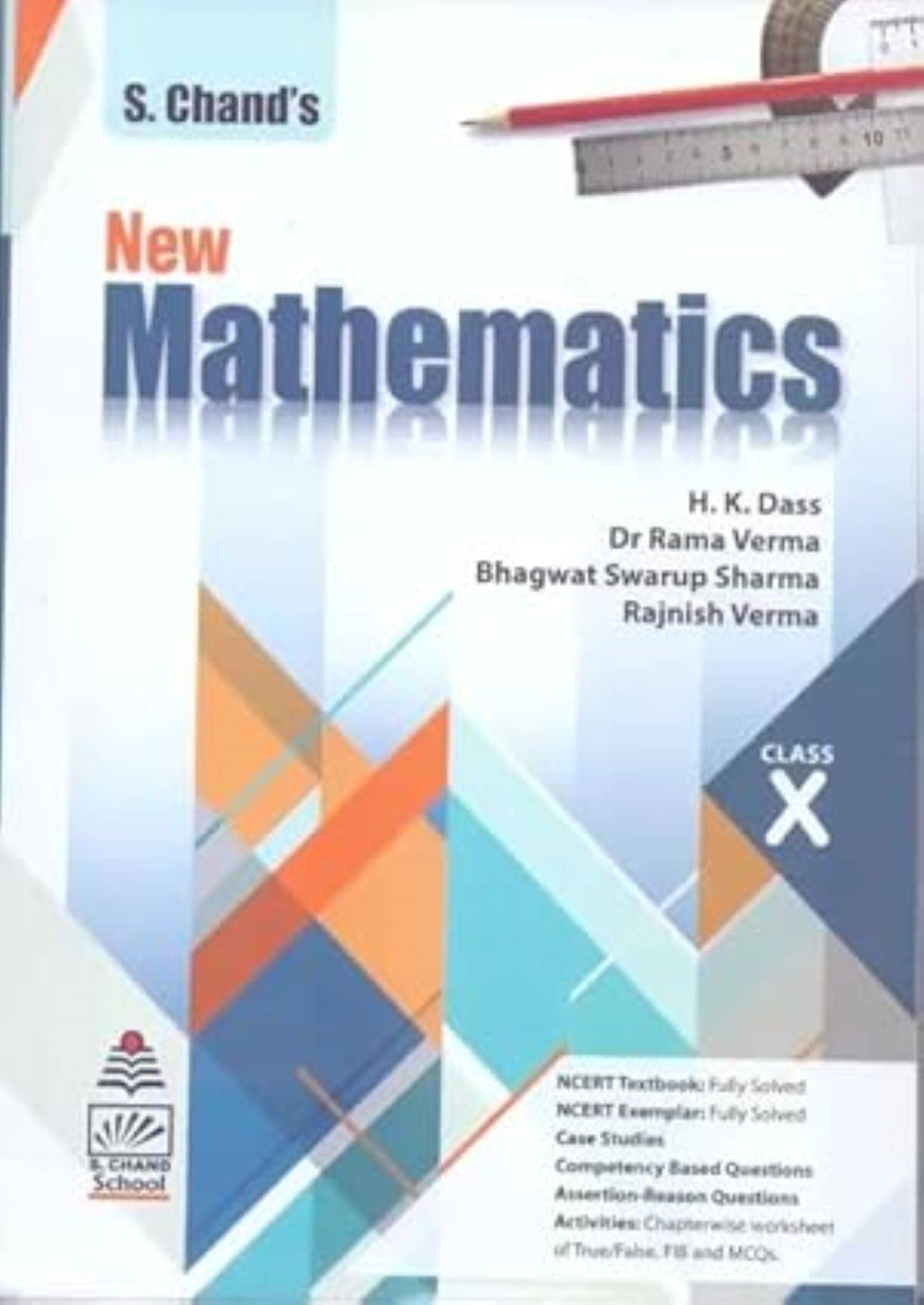     			S. Chand's New Mathematics For Class X EDITION  REPRIND 2025