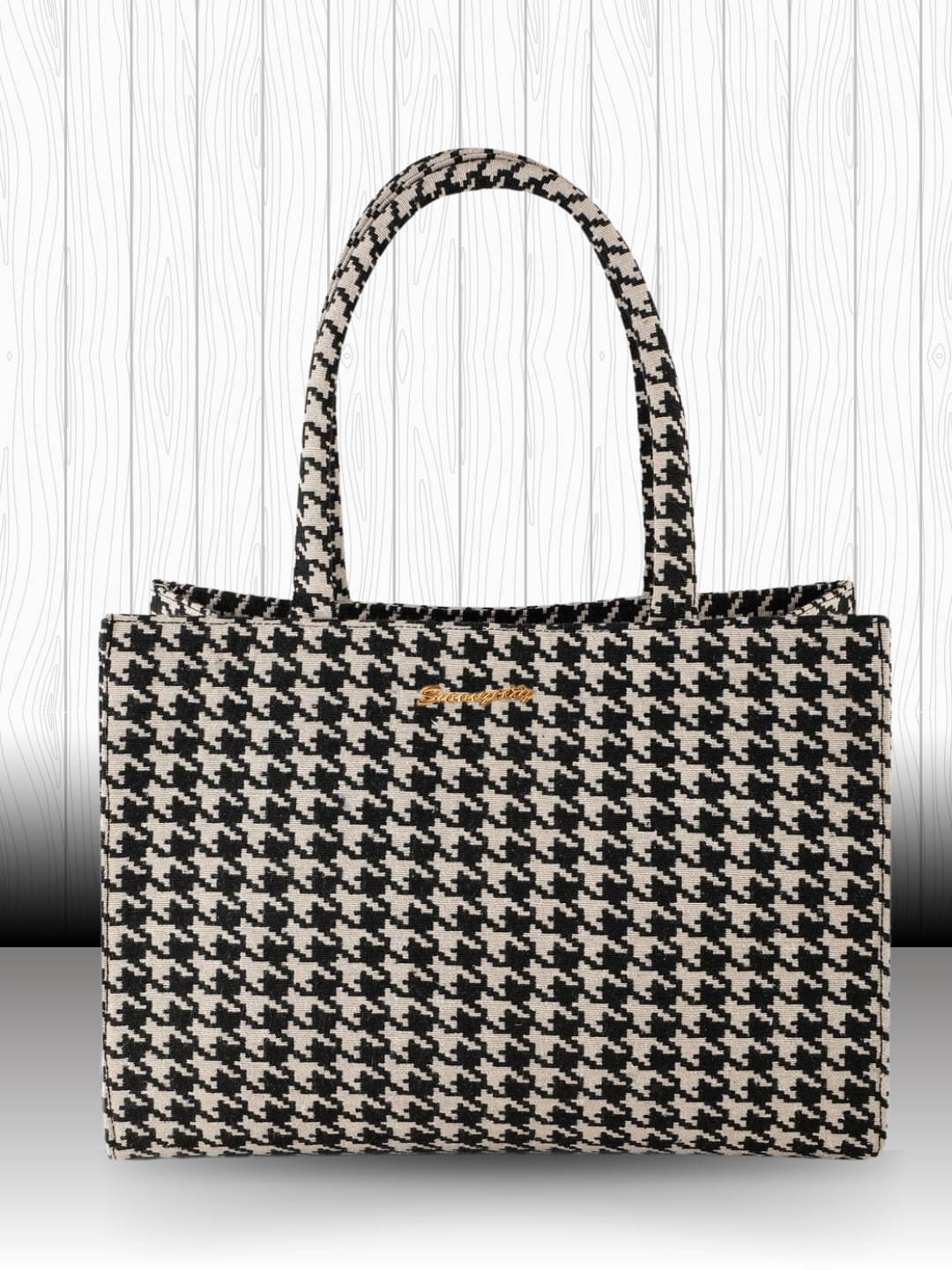     			TCRAZY Tote Bag Jute Set of 1 ( Beige )