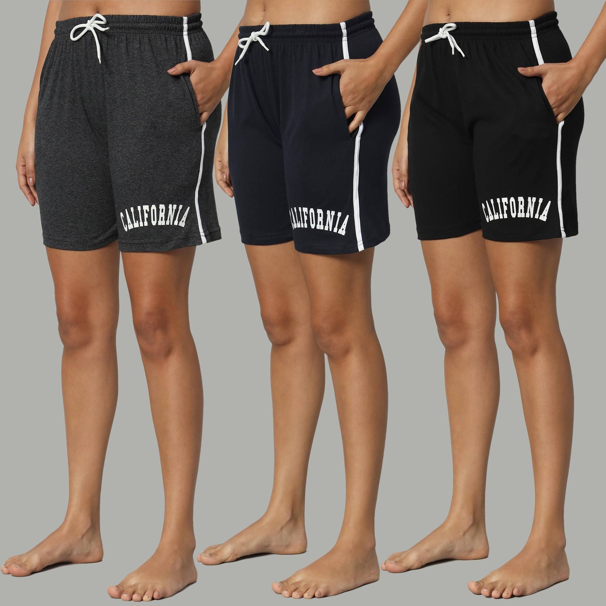     			ZEPPI Cotton Blend Bermuda - Multicolor 4