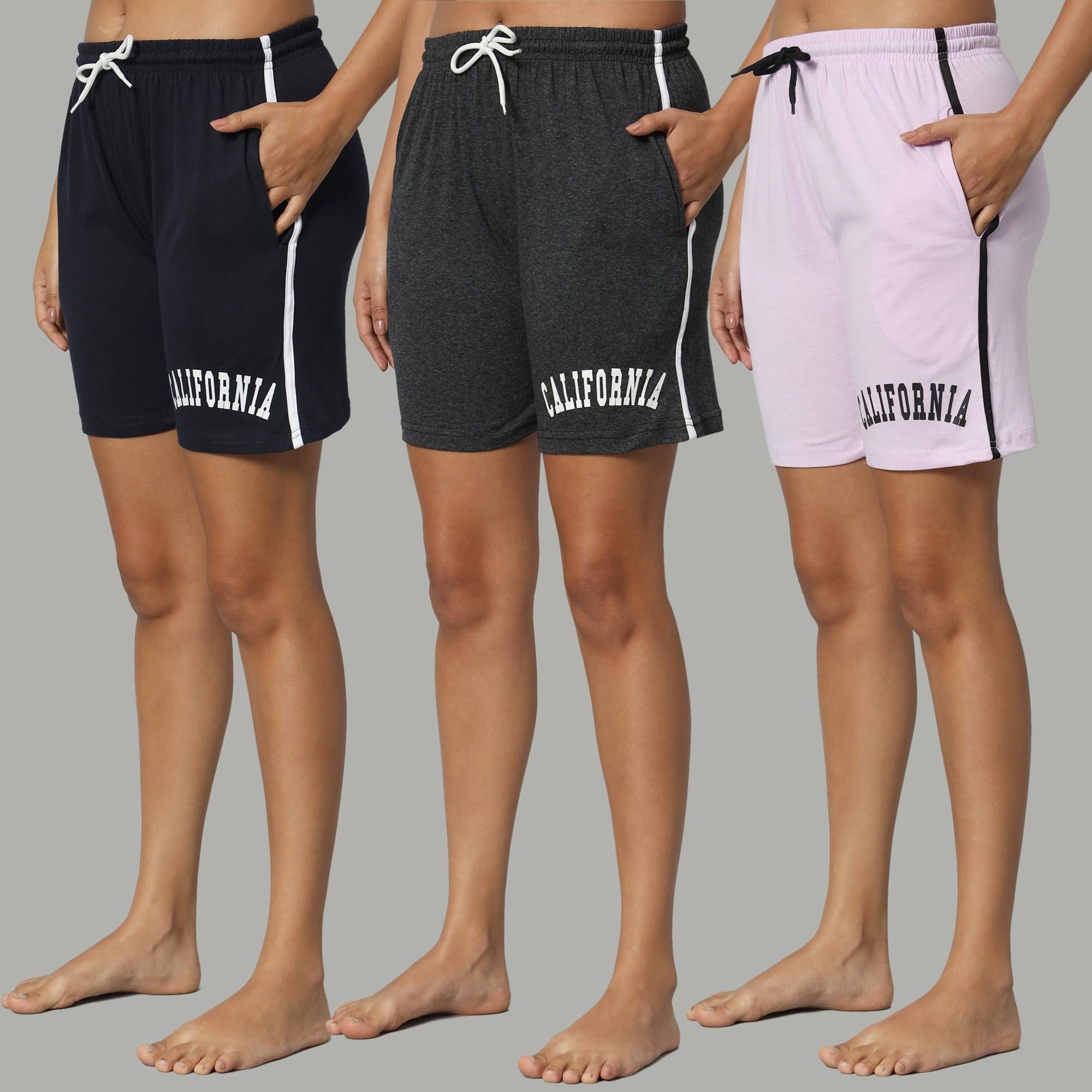     			ZEPPI Cotton Blend Bermuda - Multicolor 10