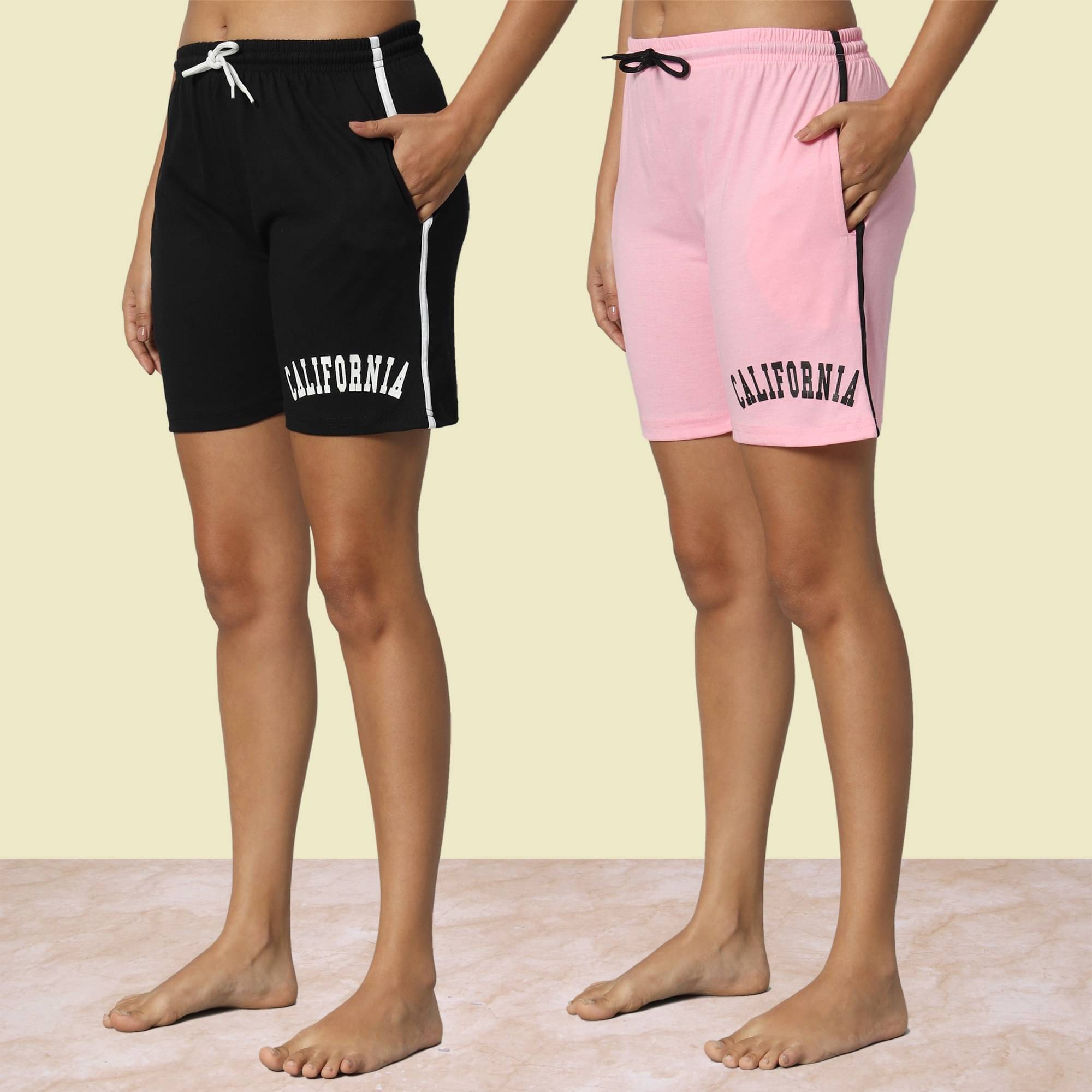     			ZEPPI Cotton Blend Bermuda - Multicolor 12