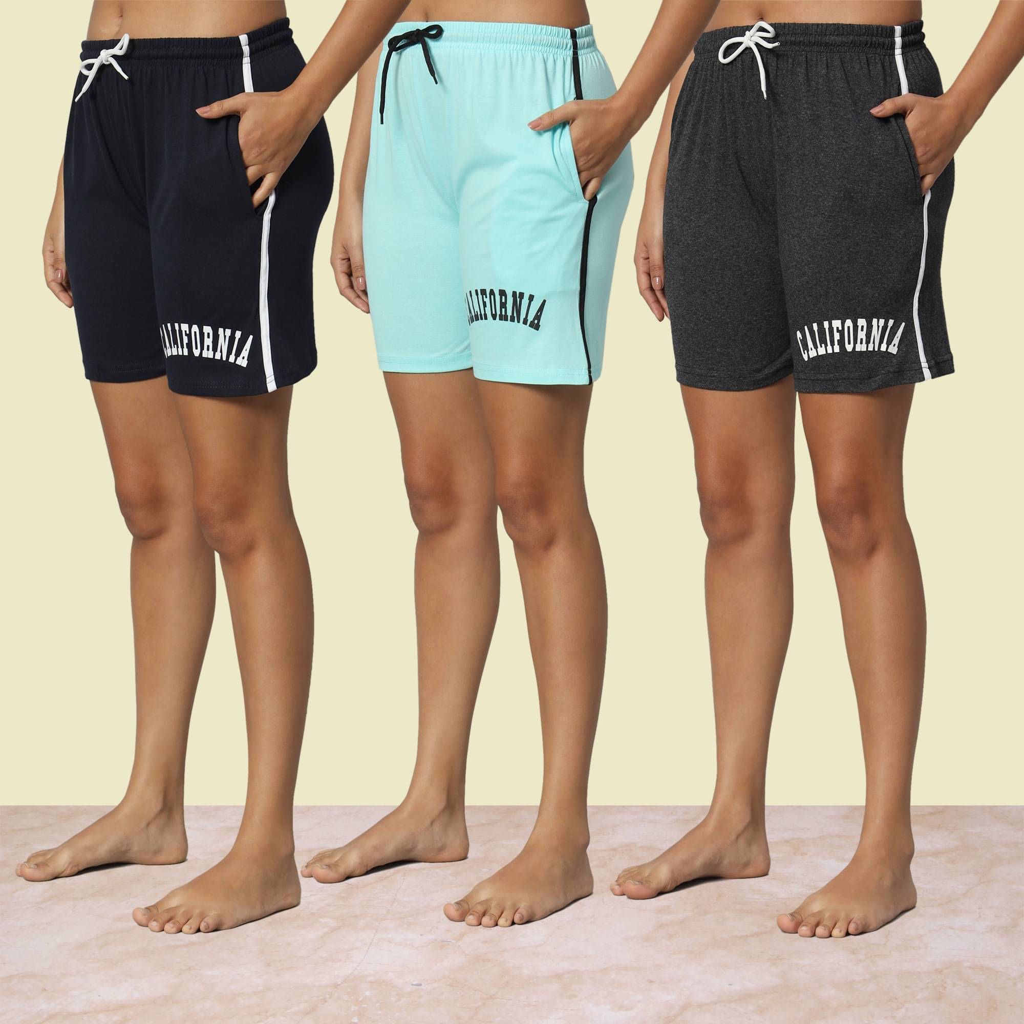 ZEPPI Cotton Blend Bermuda - Multicolor 2 ZEPPI Cotton Blend Bermuda - Multicolor 2
