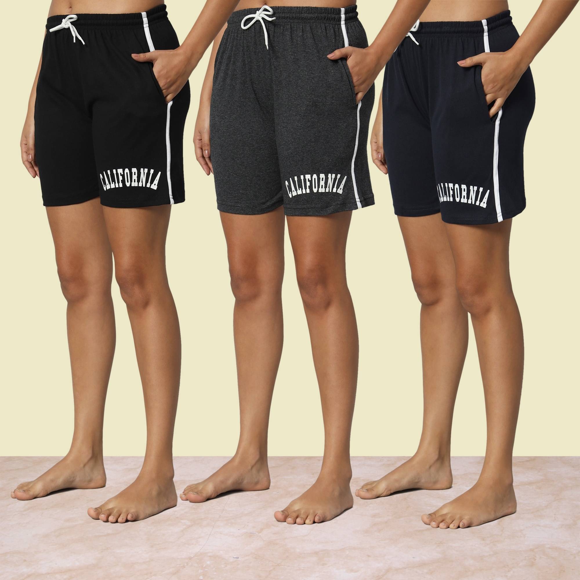 BRYLES Cotton Blend Bermuda - Multicolor 11     			BRYLES Cotton Blend Bermuda - Multicolor 11