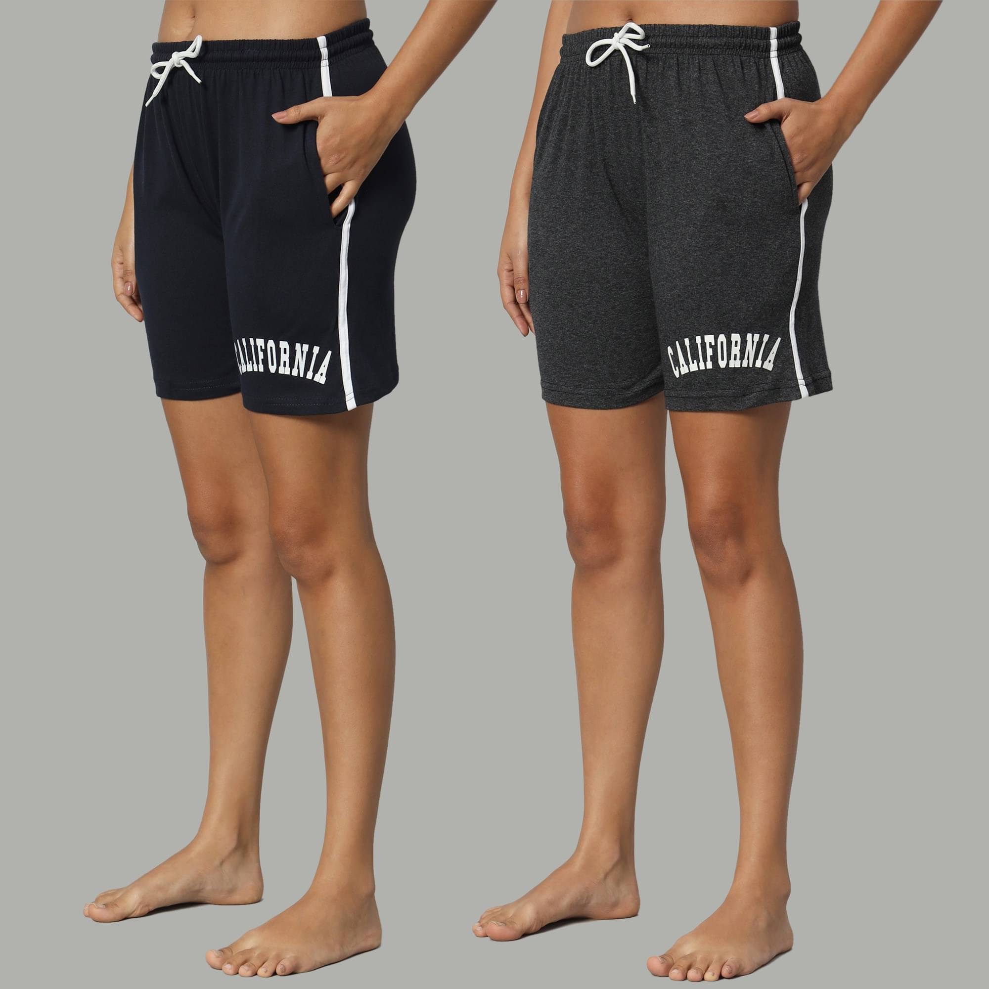 BRYLES Cotton Blend Bermuda - Multicolor 7     			BRYLES Cotton Blend Bermuda - Multicolor 7