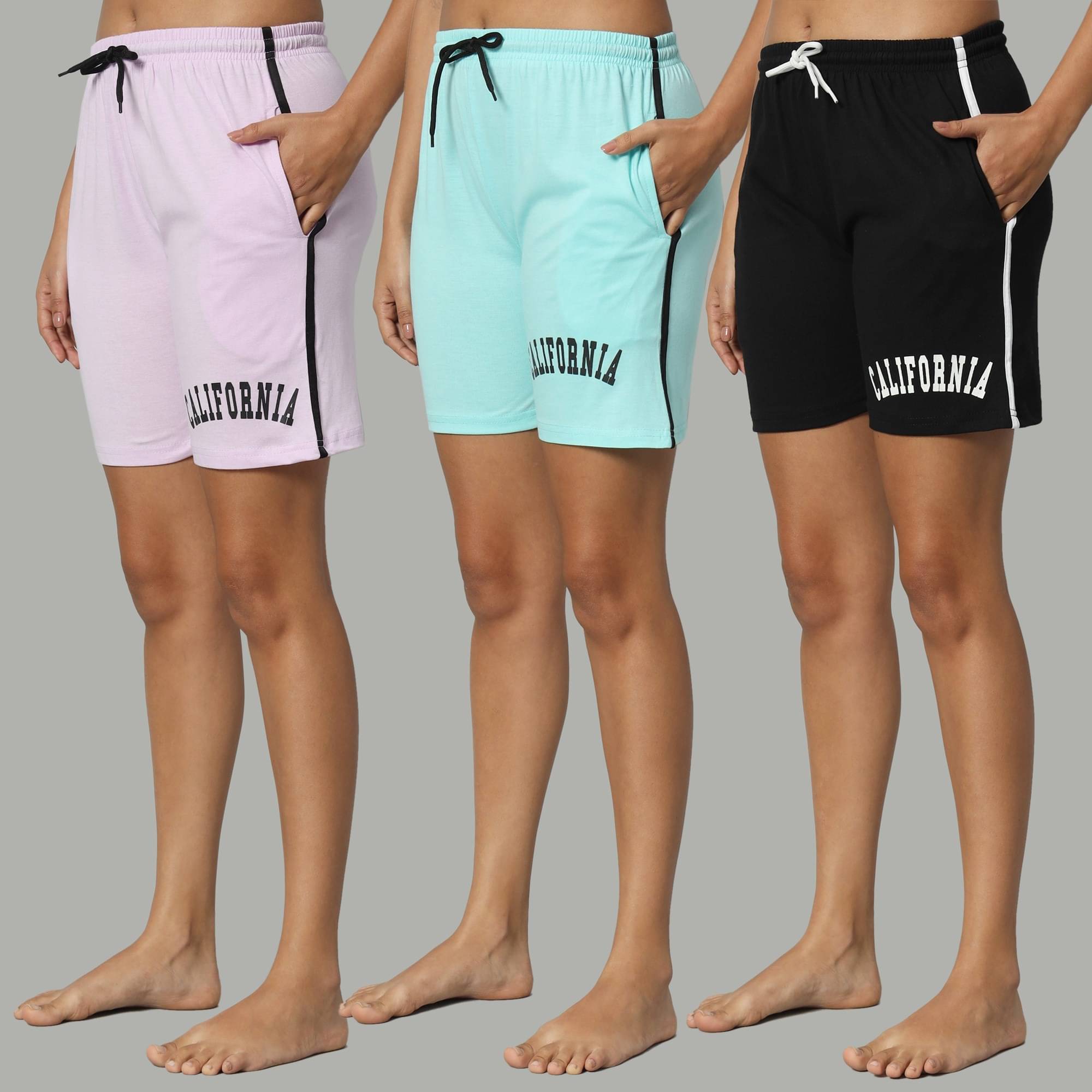 BRYLES Cotton Blend Bermuda - Multicolor 2     			BRYLES Cotton Blend Bermuda - Multicolor 2