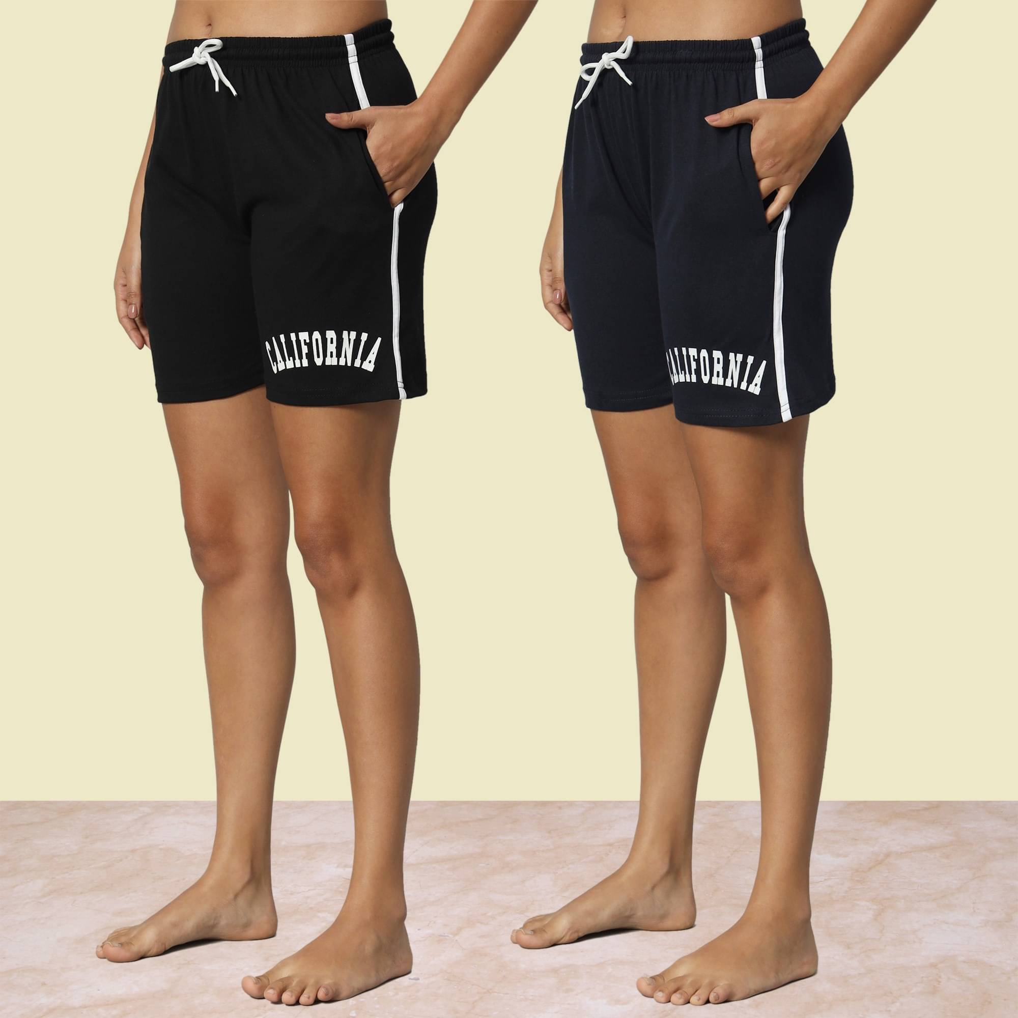 BRYLES Cotton Blend Bermuda - Multicolor 2     			BRYLES Cotton Blend Bermuda - Multicolor 2