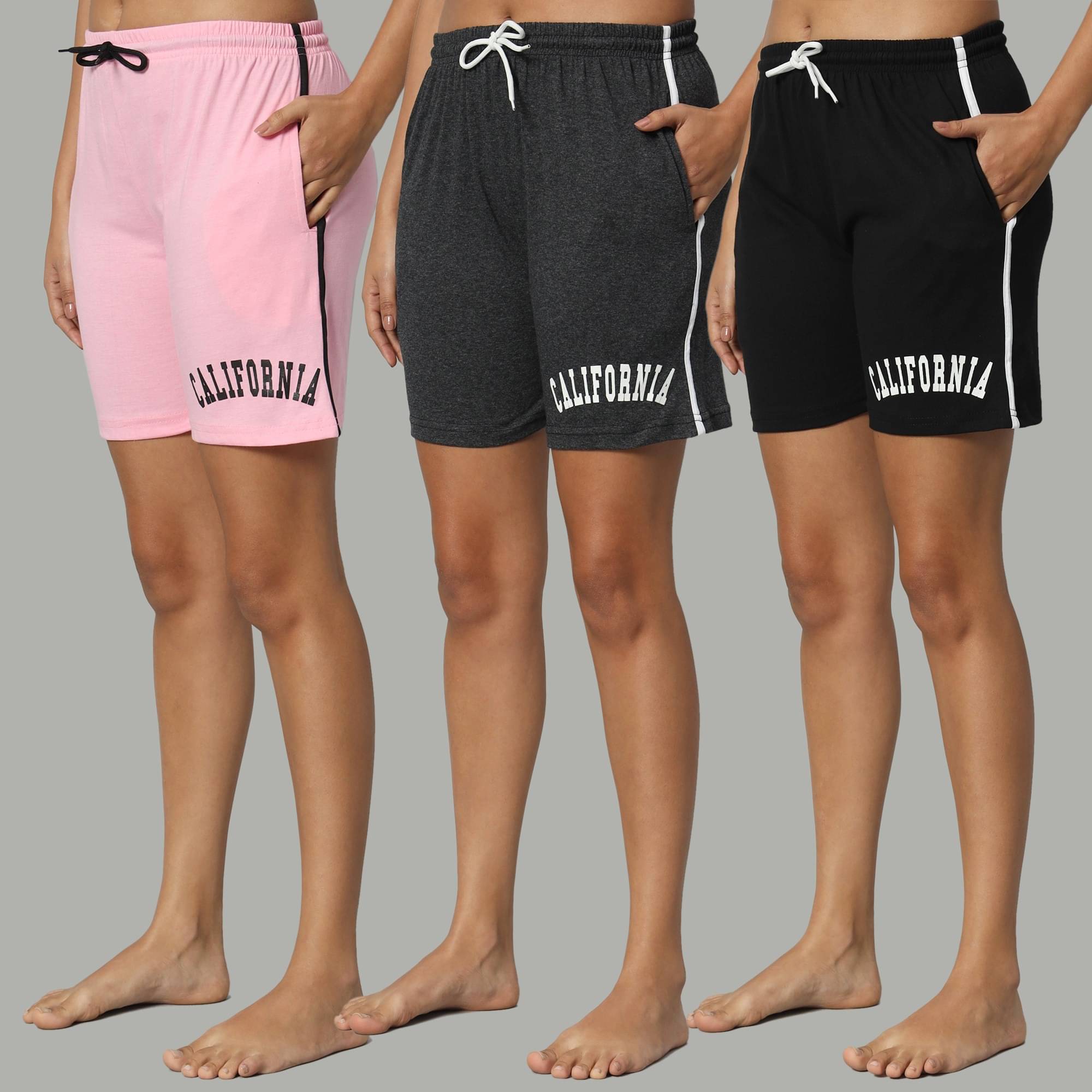 BRYLES Cotton Blend Bermuda - Multicolor 1     			BRYLES Cotton Blend Bermuda - Multicolor 1