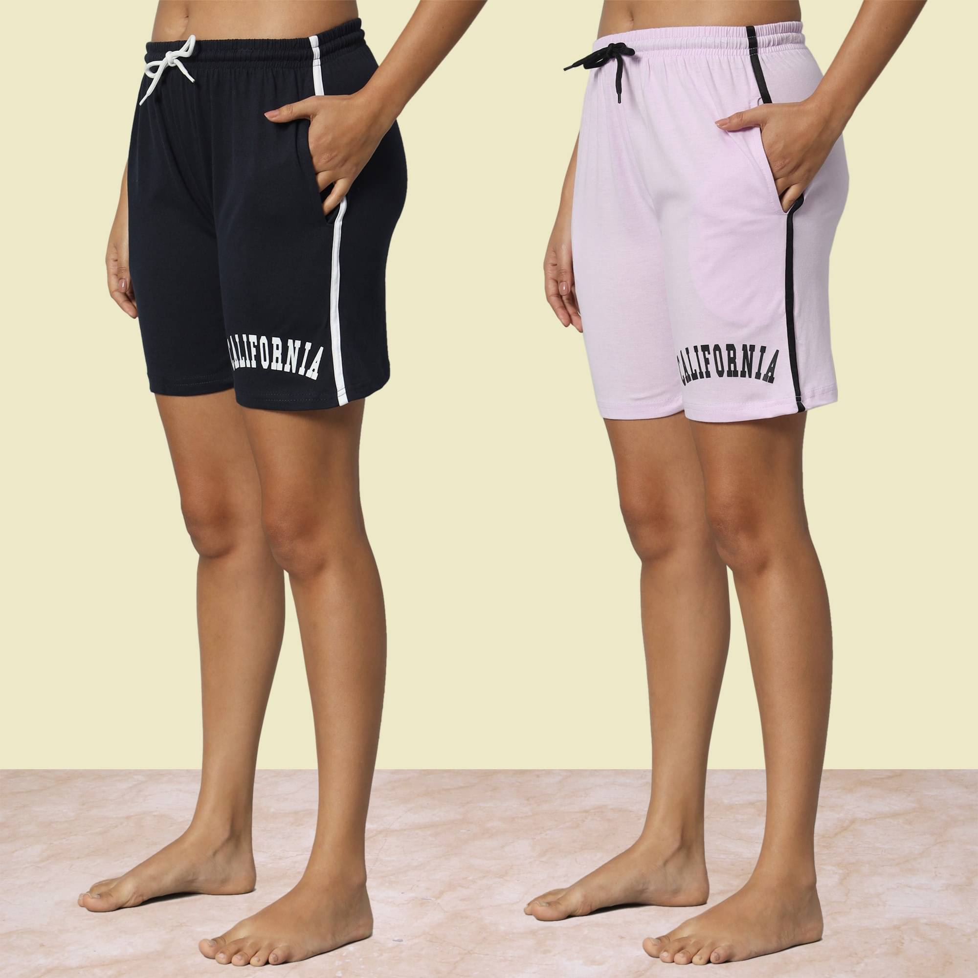 BRYLES Cotton Blend Bermuda - Multicolor 6     			BRYLES Cotton Blend Bermuda - Multicolor 6