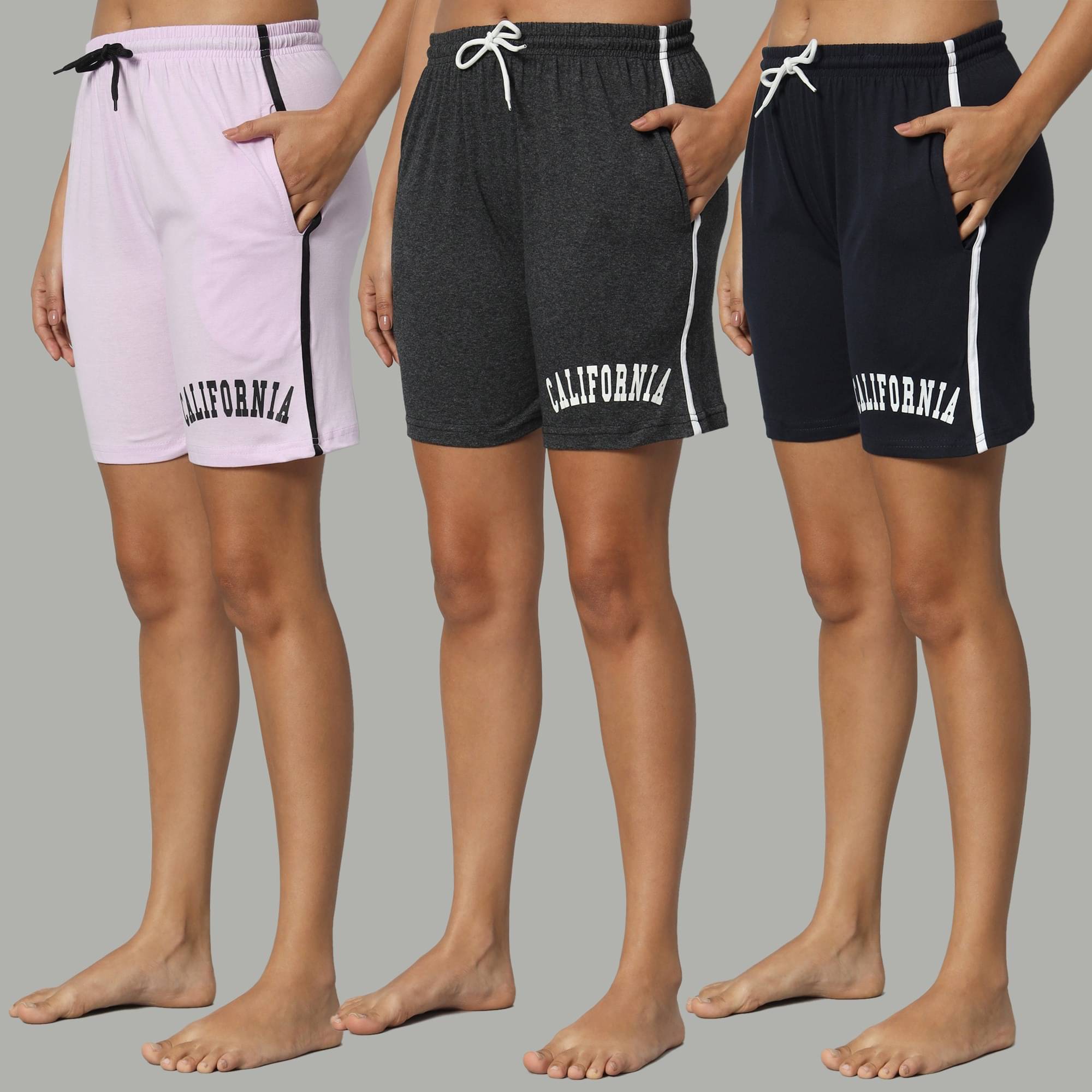 BRYLES Cotton Blend Bermuda - Multicolor 13     			BRYLES Cotton Blend Bermuda - Multicolor 13