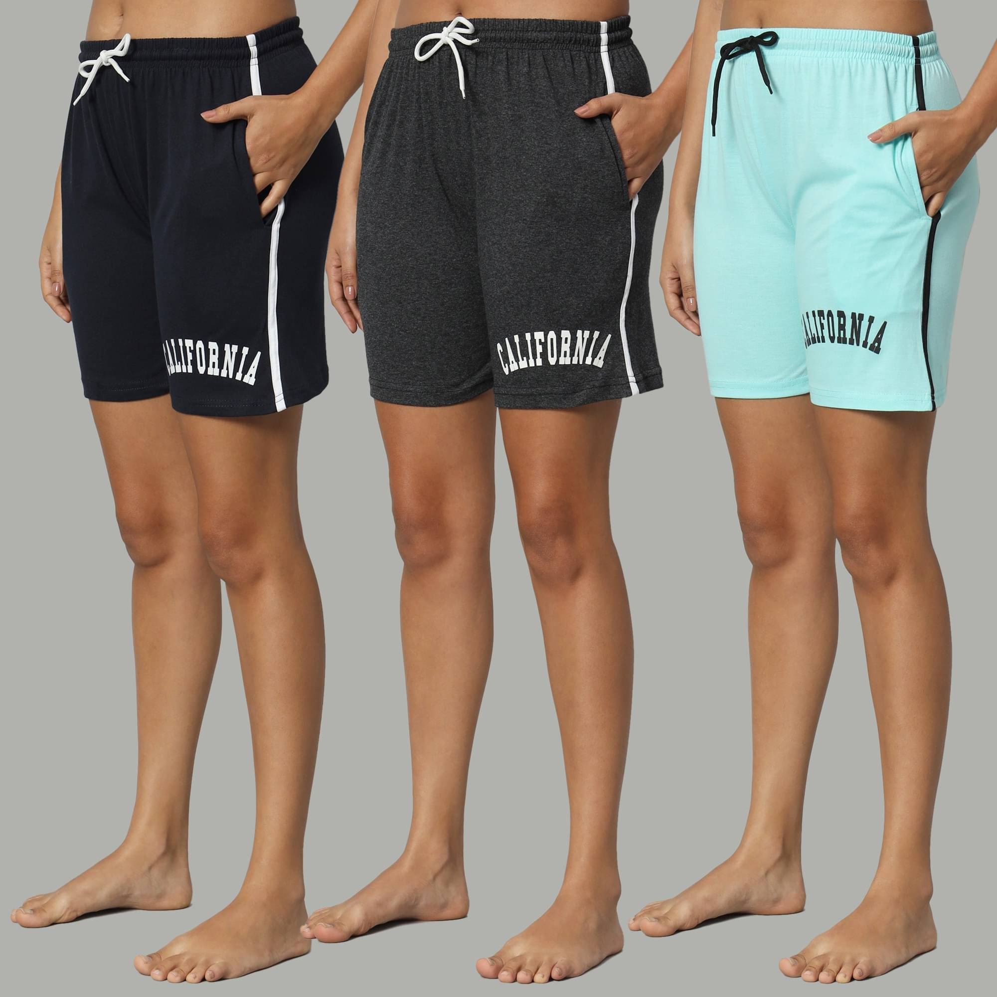     			BRYLES Cotton Blend Bermuda - Multicolor 1
