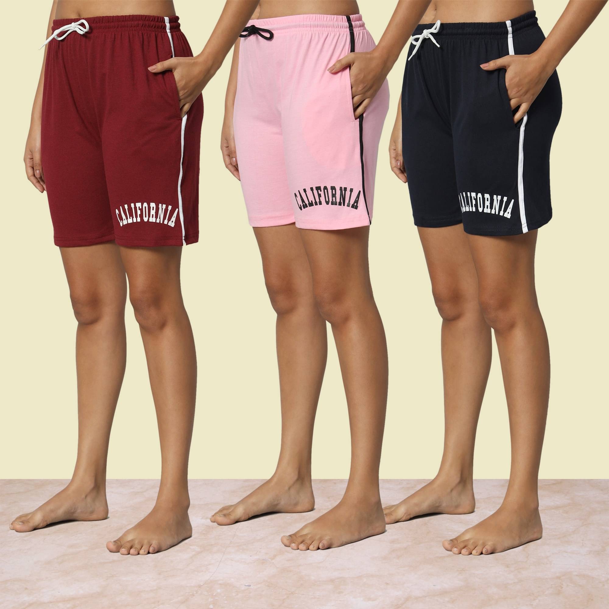 BRYLES Cotton Blend Bermuda - Multicolor 4     			BRYLES Cotton Blend Bermuda - Multicolor 4