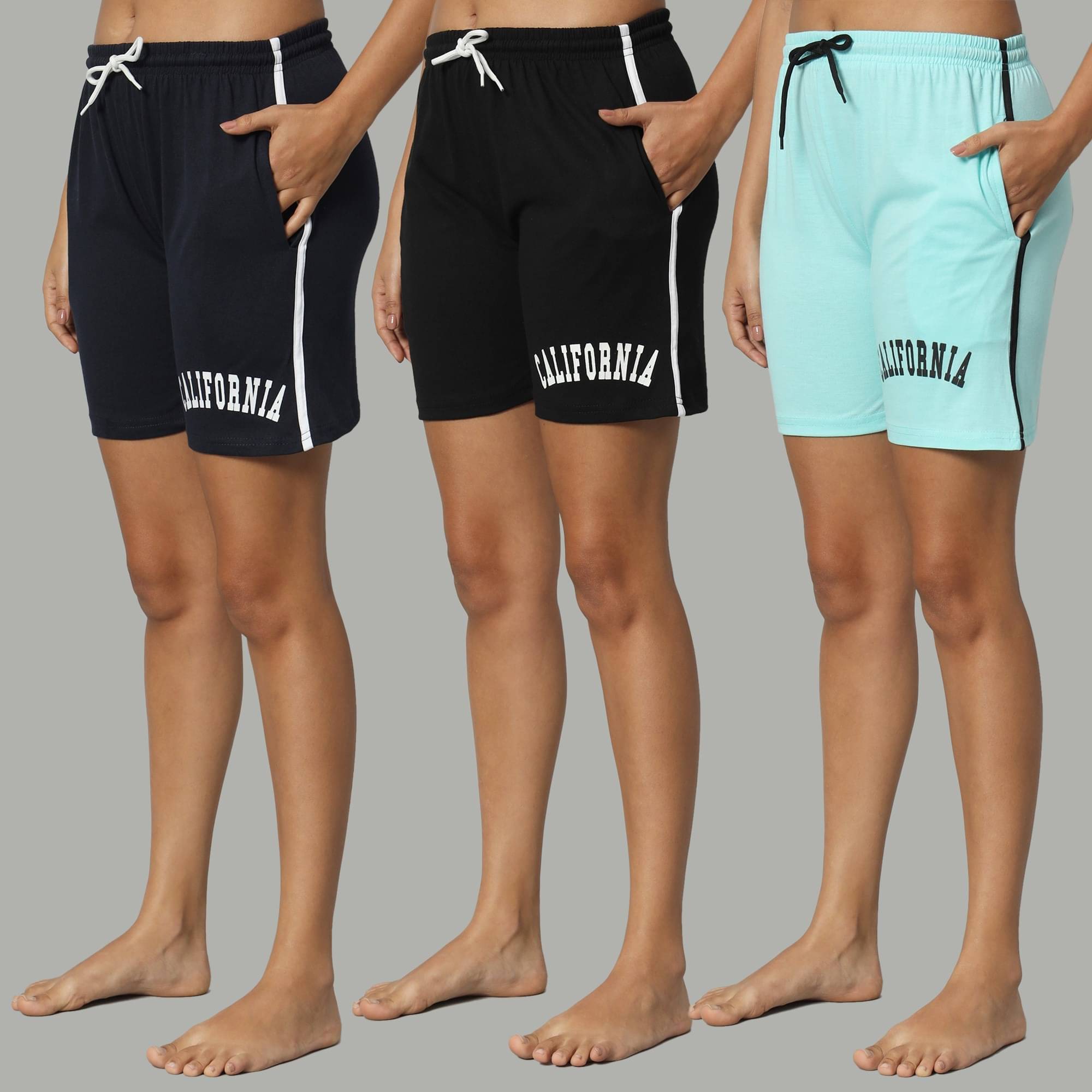 BRYLES Cotton Blend Bermuda - Multicolor 6     			BRYLES Cotton Blend Bermuda - Multicolor 6