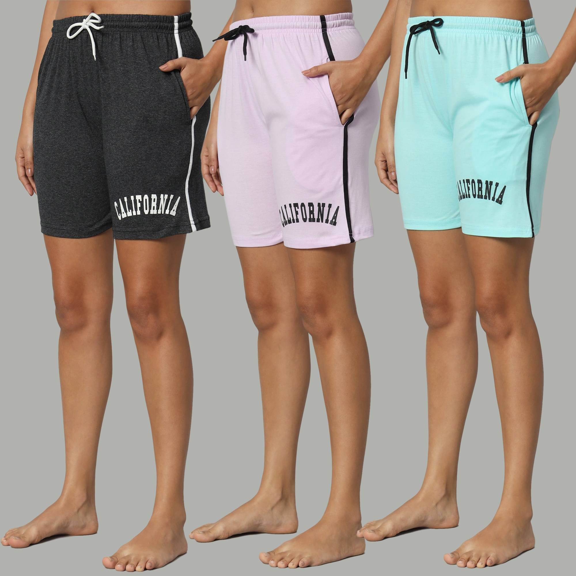 BRYLES Cotton Blend Bermuda - Multicolor 3     			BRYLES Cotton Blend Bermuda - Multicolor 3