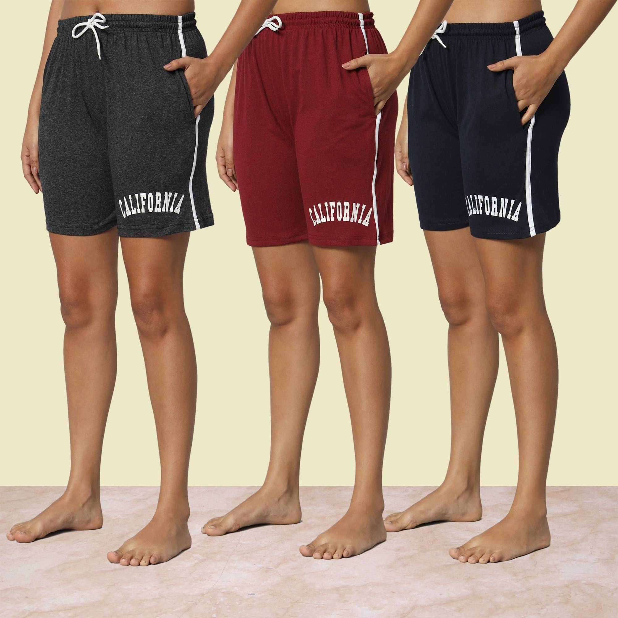 BRYLES Cotton Blend Bermuda - Multicolor 6     			BRYLES Cotton Blend Bermuda - Multicolor 6