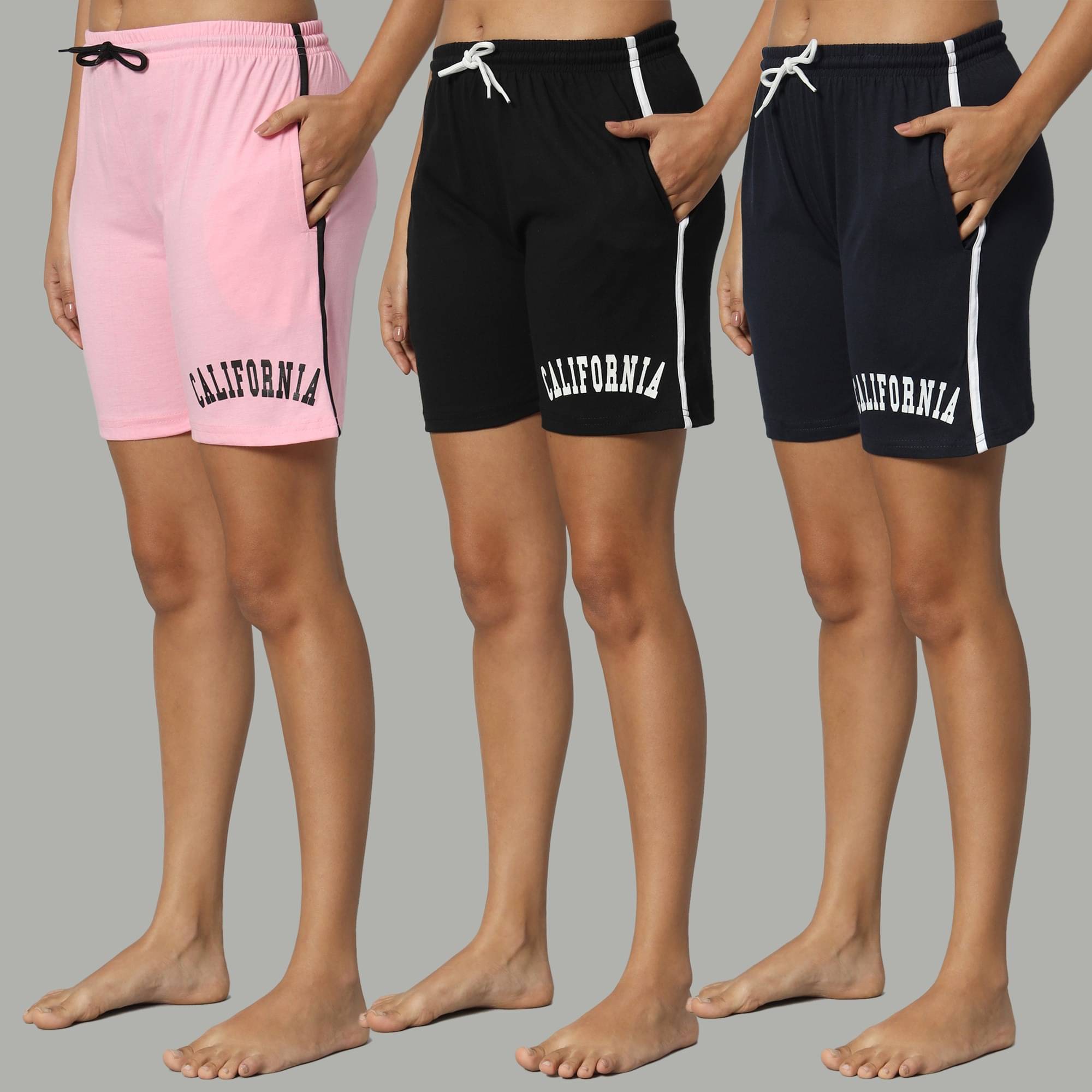 BRYLES Cotton Blend Bermuda - Multicolor 6     			BRYLES Cotton Blend Bermuda - Multicolor 6