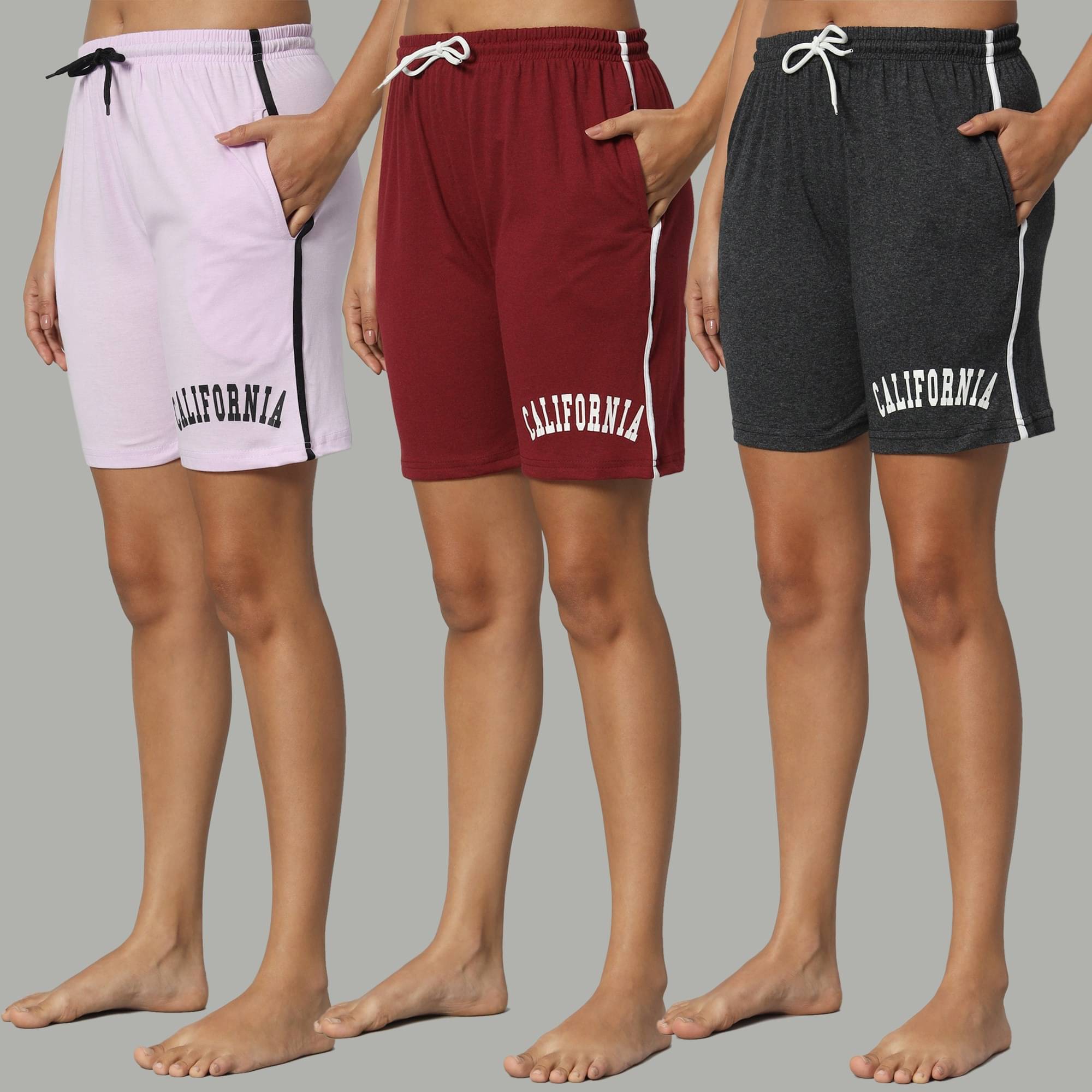 BRYLES Cotton Blend Bermuda - Multicolor 1     			BRYLES Cotton Blend Bermuda - Multicolor 1