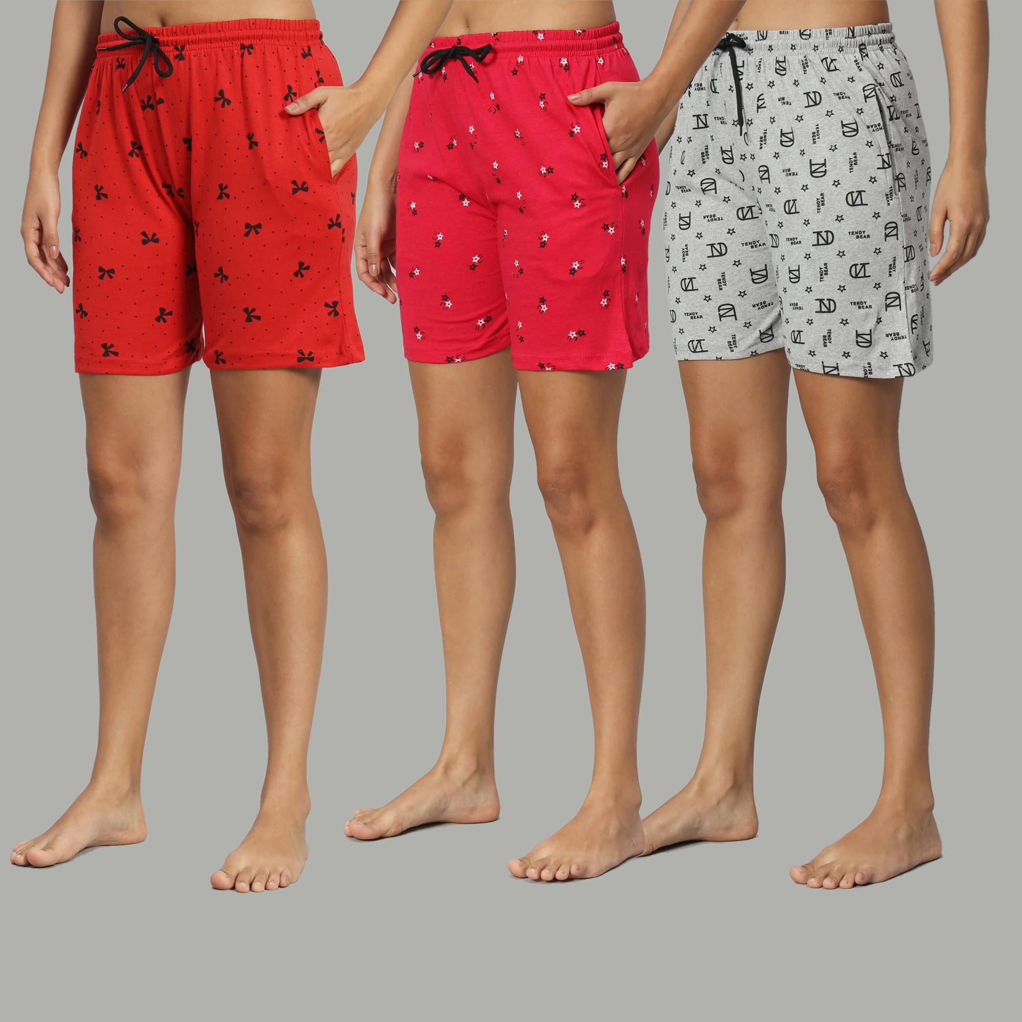 BRYLES Cotton Blend Bermuda - Multicolor 6     			BRYLES Cotton Blend Bermuda - Multicolor 6