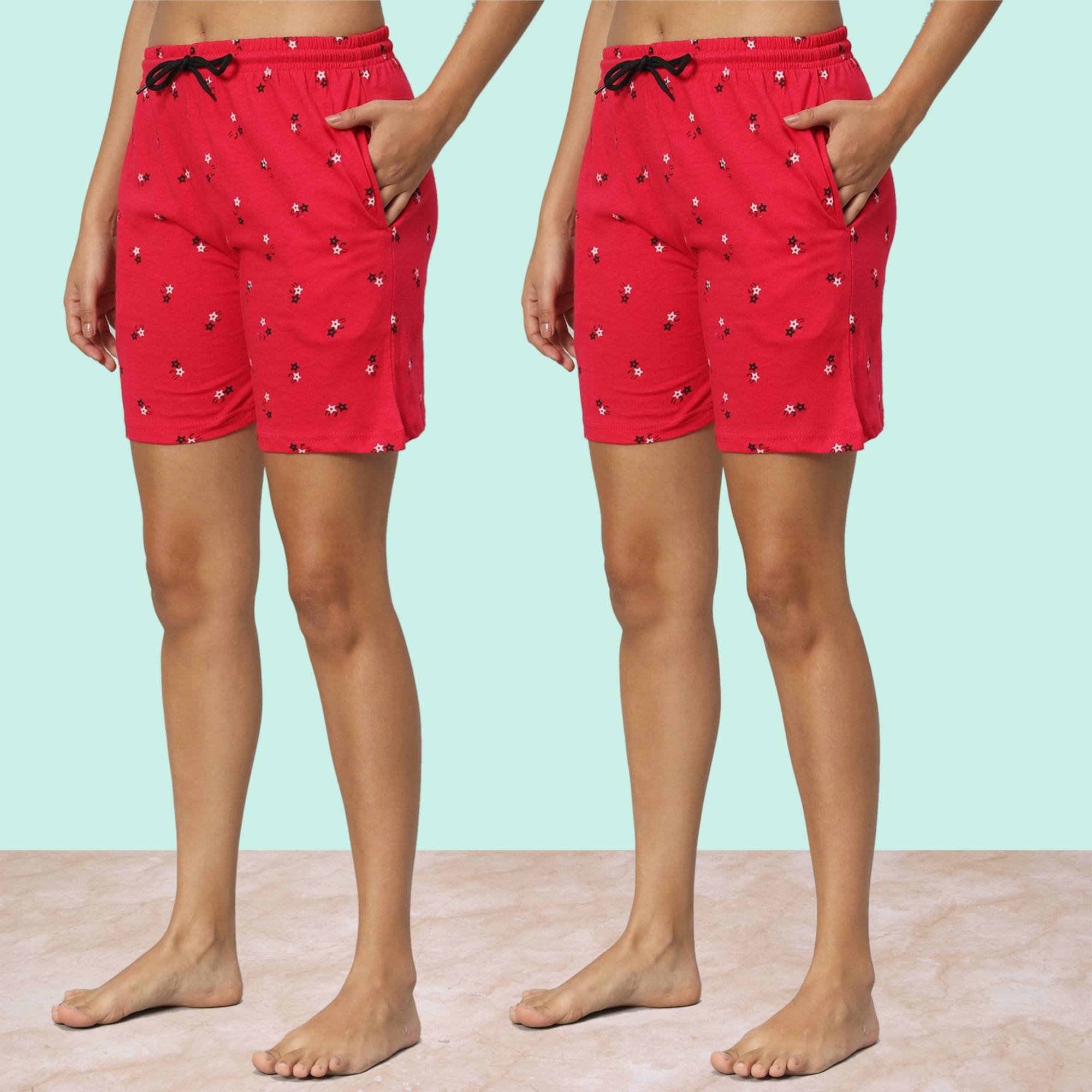 BRYLES Cotton Blend Bermuda - Multicolor 1     			BRYLES Cotton Blend Bermuda - Multicolor 1