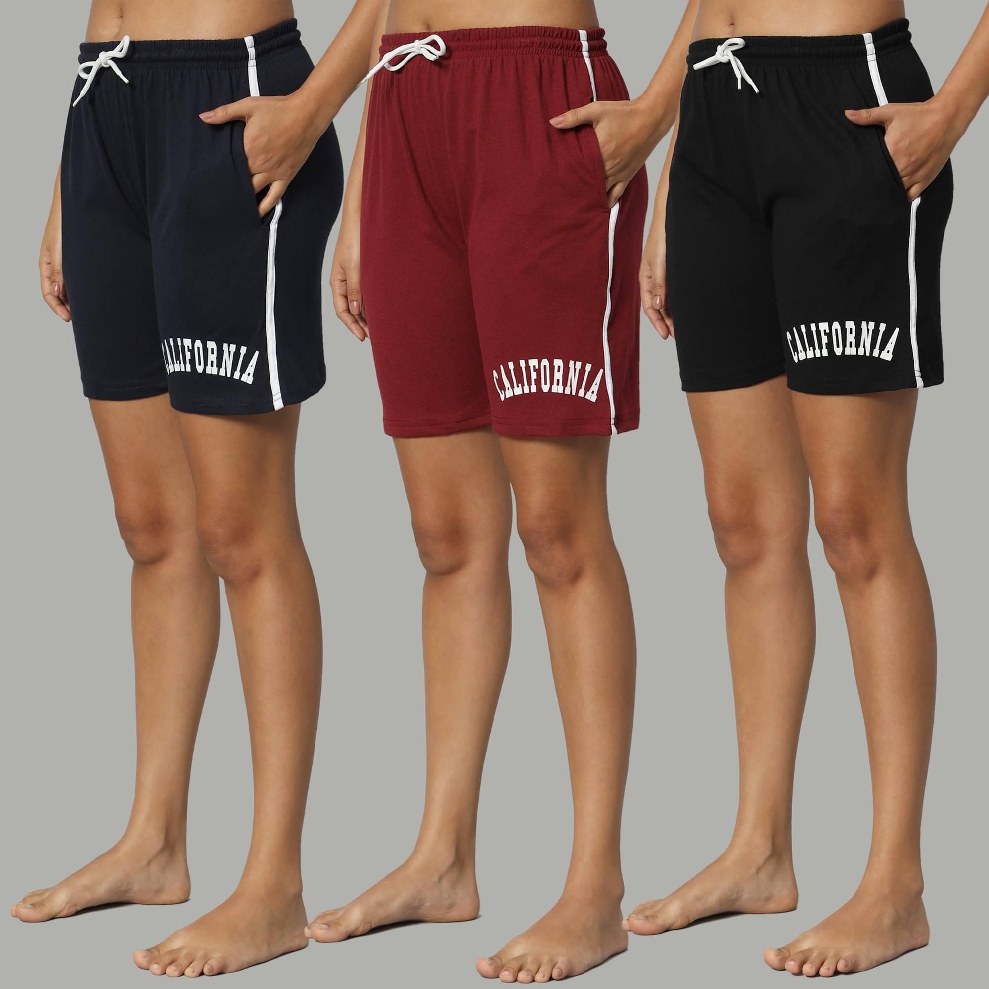 BRYLES Cotton Blend Bermuda - Multicolor 1     			BRYLES Cotton Blend Bermuda - Multicolor 1