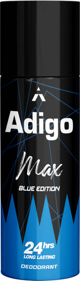 ADIGO Max Blue Edition Deodorant Deodorant Spray for Men 165 ml ( Pack of 1 ) ADIGO Max Blue Edition Deodorant Deodorant Spray for Men 165 ml ( Pack of 1 )
