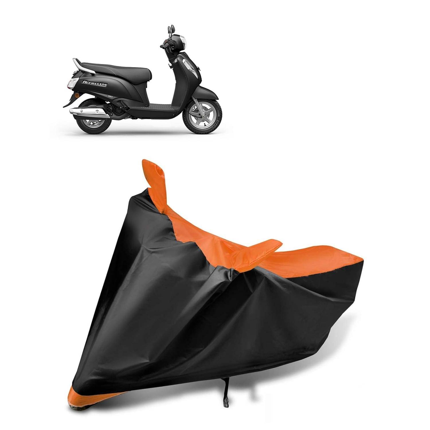     			AKSMIT Bike Body Cover for Suzuki Access Multicolor (Pack of 1)