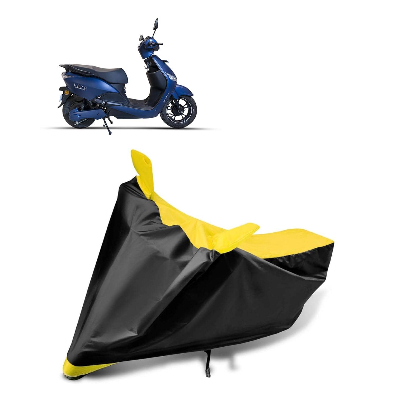 AKSMIT Bike Body Cover for Hero Electric Optima Multicolor (Pack of 1)