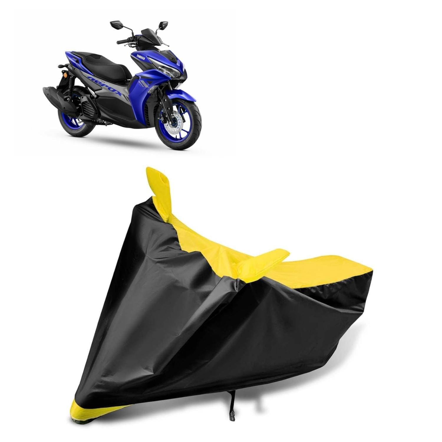 AKSMIT Bike Body Cover for Yamaha Aerox 155 Multicolor (Pack of 1) AKSMIT Bike Body Cover for Yamaha Aerox 155 Multicolor (Pack of 1)