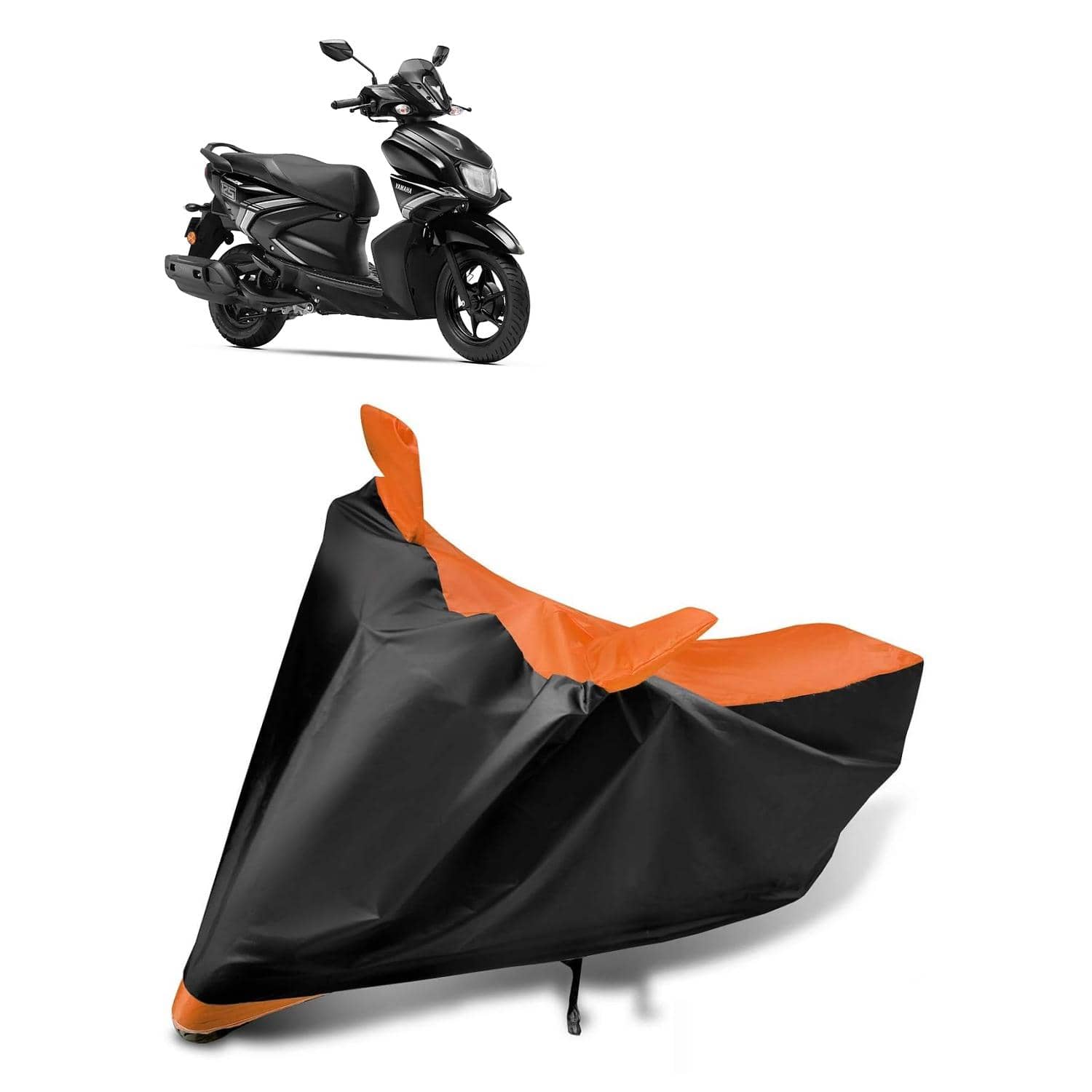 AKSMIT Bike Body Cover for Yamaha Ray ZR 125 Multicolor (Pack of 1)