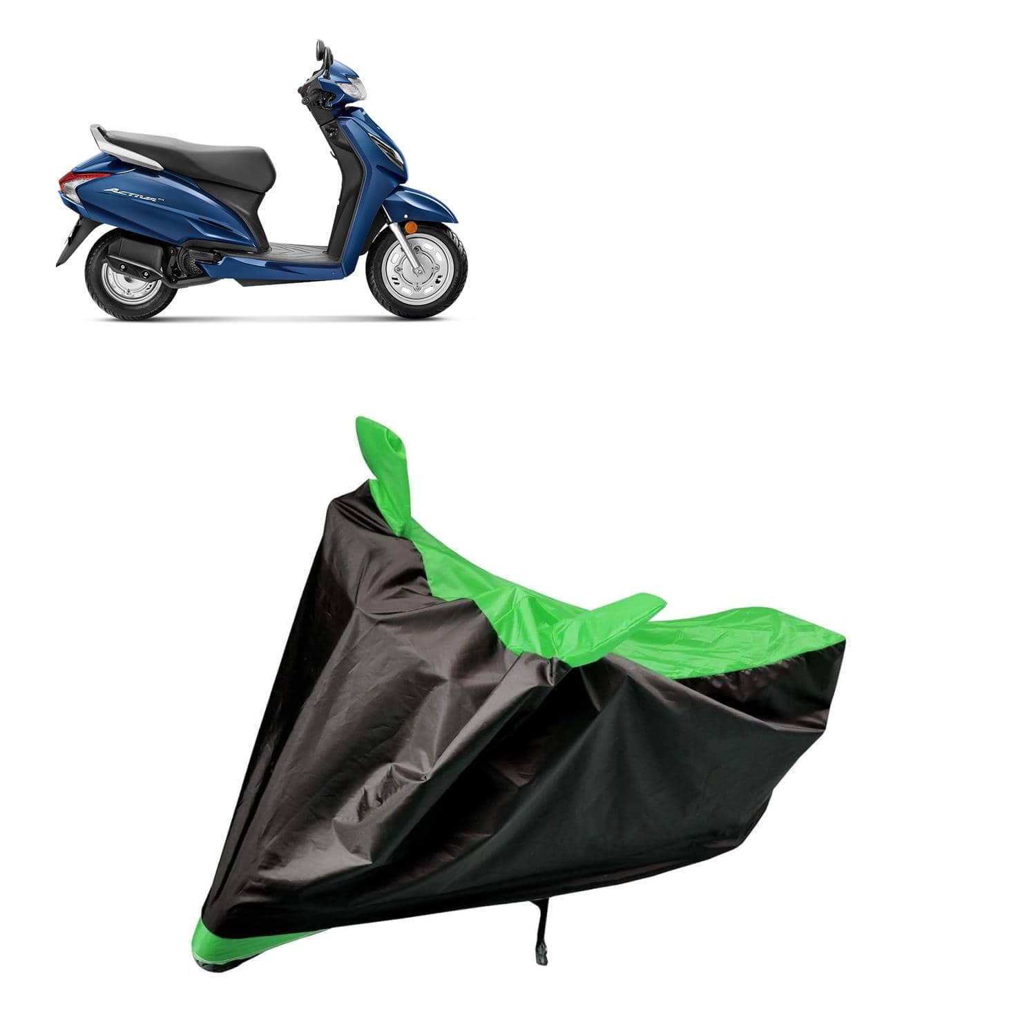AKSMIT Bike Body Cover for Honda Activa 6G Multicolor (Pack of 1)