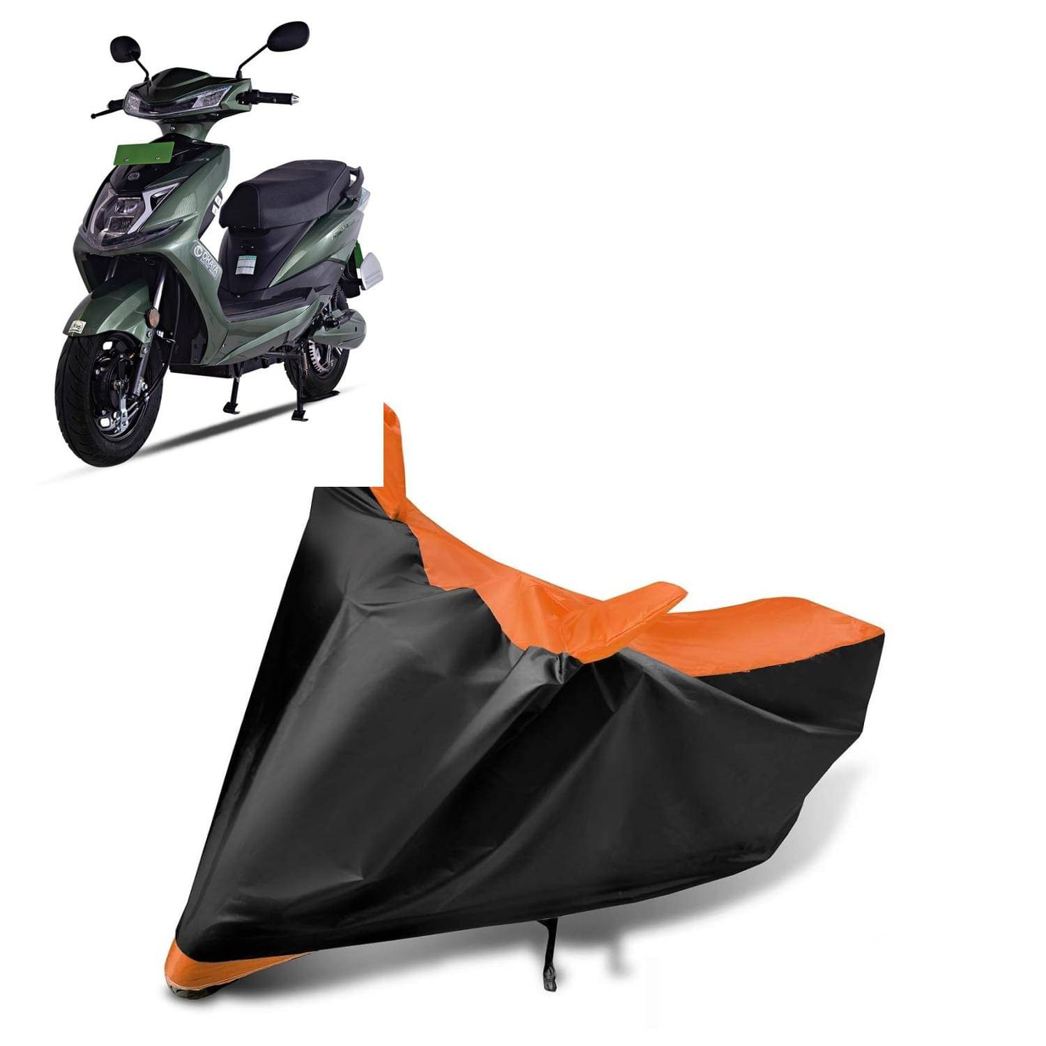 AKSMIT Bike Body Cover for Okaya Faast Multicolor (Pack of 1) AKSMIT Bike Body Cover for Okaya Faast Multicolor (Pack of 1)