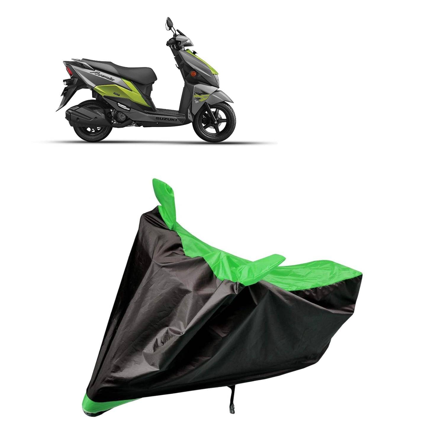     			AKSMIT Bike Body Cover for Suzuki Avenis 125 Multicolor (Pack of 1)
