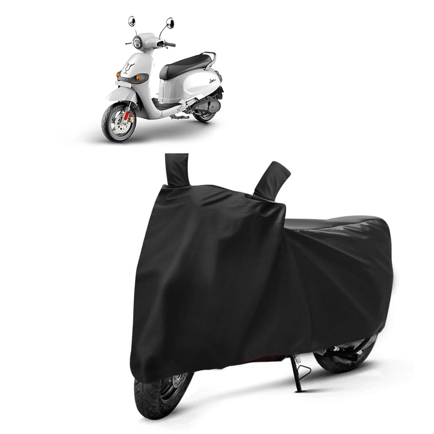 AKSMIT Bike Body Cover for Joy e-bike Mihos Black (Pack of 1)     			AKSMIT Bike Body Cover for Joy e-bike Mihos Black (Pack of 1)