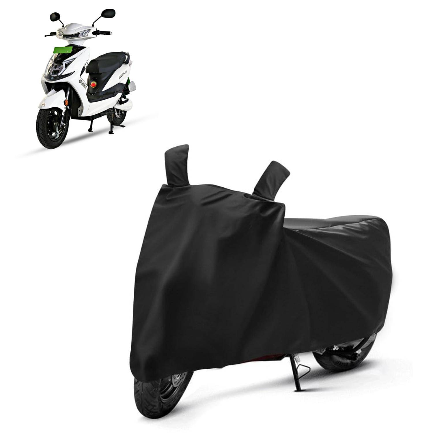 AKSMIT Bike Body Cover for Okaya Faast Black (Pack of 1) AKSMIT Bike Body Cover for Okaya Faast Black (Pack of 1)
