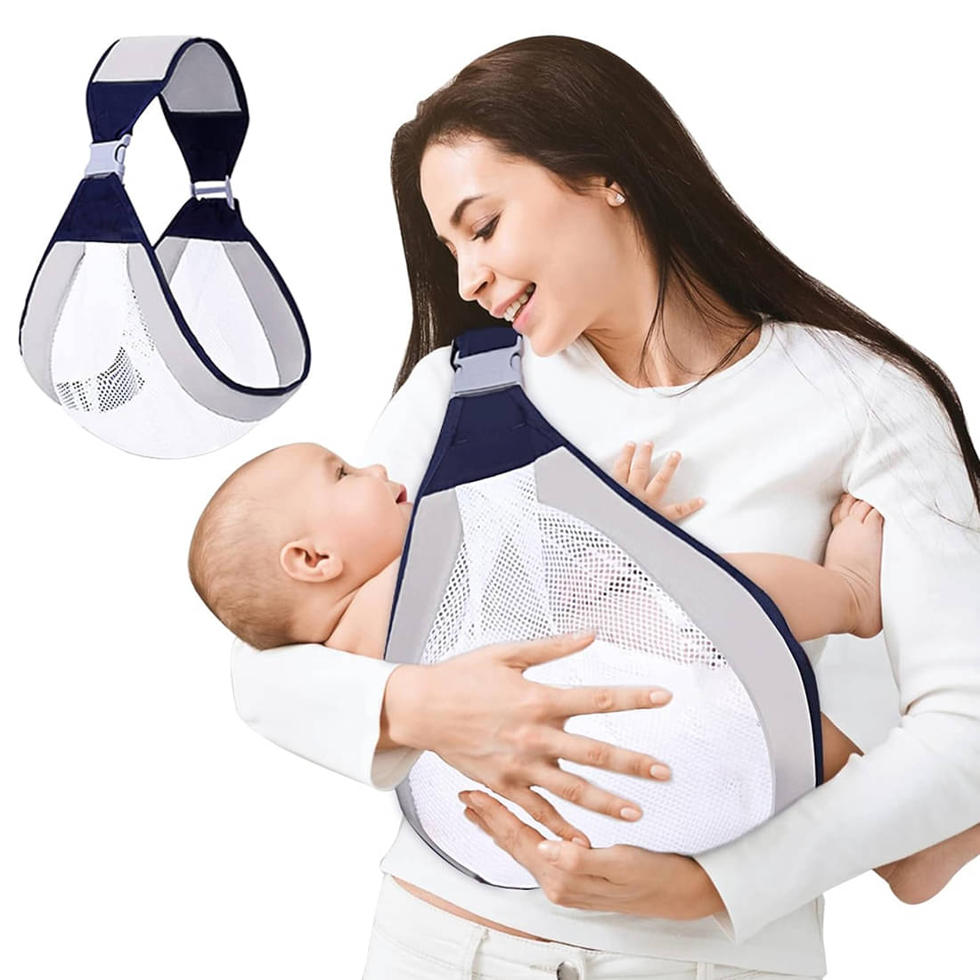     			Adbeni Imported Baby Carrier | Adjustable Ergonomic Baby Sling for Newborn to Toddler