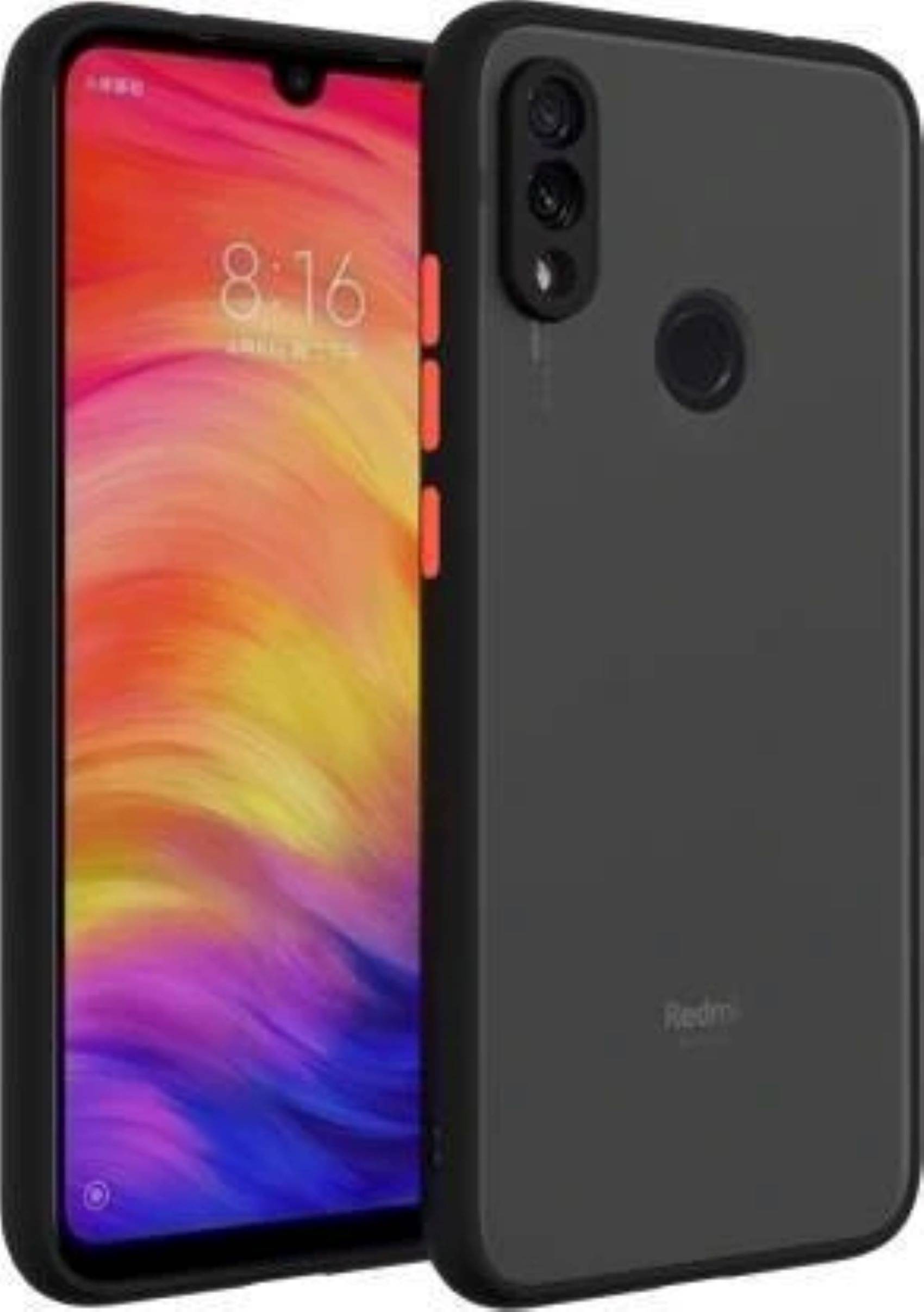 BIG WINGS Plain Cases Compatible For Polycarbonate Xiaomi Redmi Note 7 ( Pack of 1 ) BIG WINGS Plain Cases Compatible For Polycarbonate Xiaomi Redmi Note 7 ( Pack of 1 )