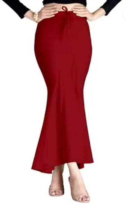 BLYNK Maroon Lycra Petticoat - Single BLYNK Maroon Lycra Petticoat - Single