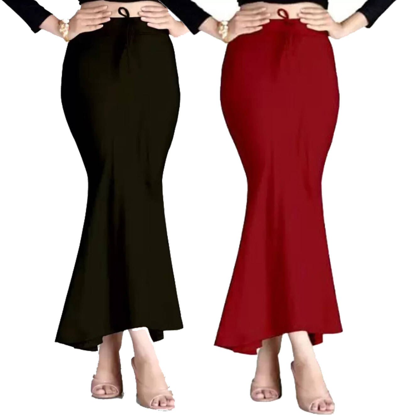 BLYNK Multicoloured Lycra Petticoat - Pack of 2 BLYNK Multicoloured Lycra Petticoat - Pack of 2