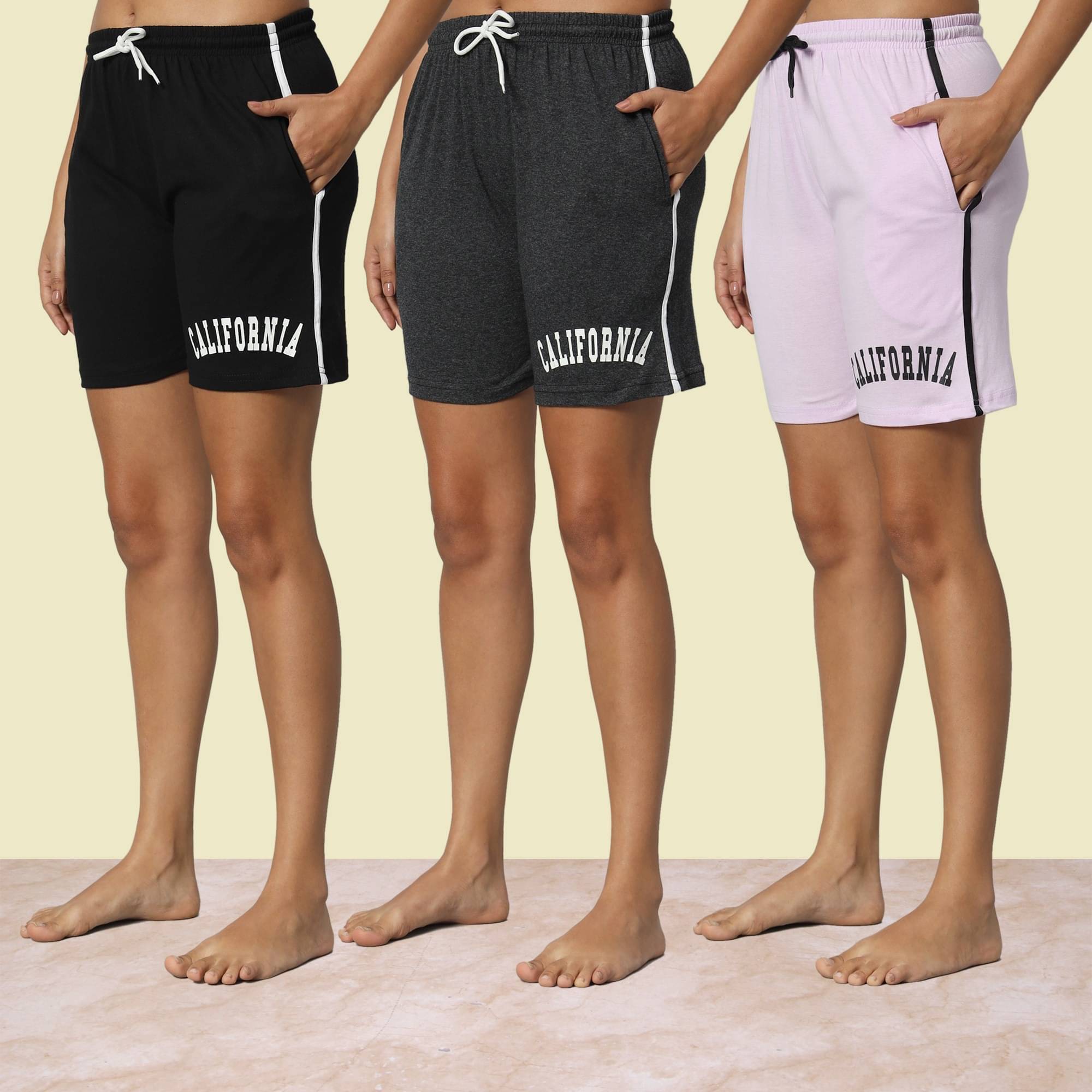 BRYLES Cotton Blend Bermuda - Multicolor 9     			BRYLES Cotton Blend Bermuda - Multicolor 9