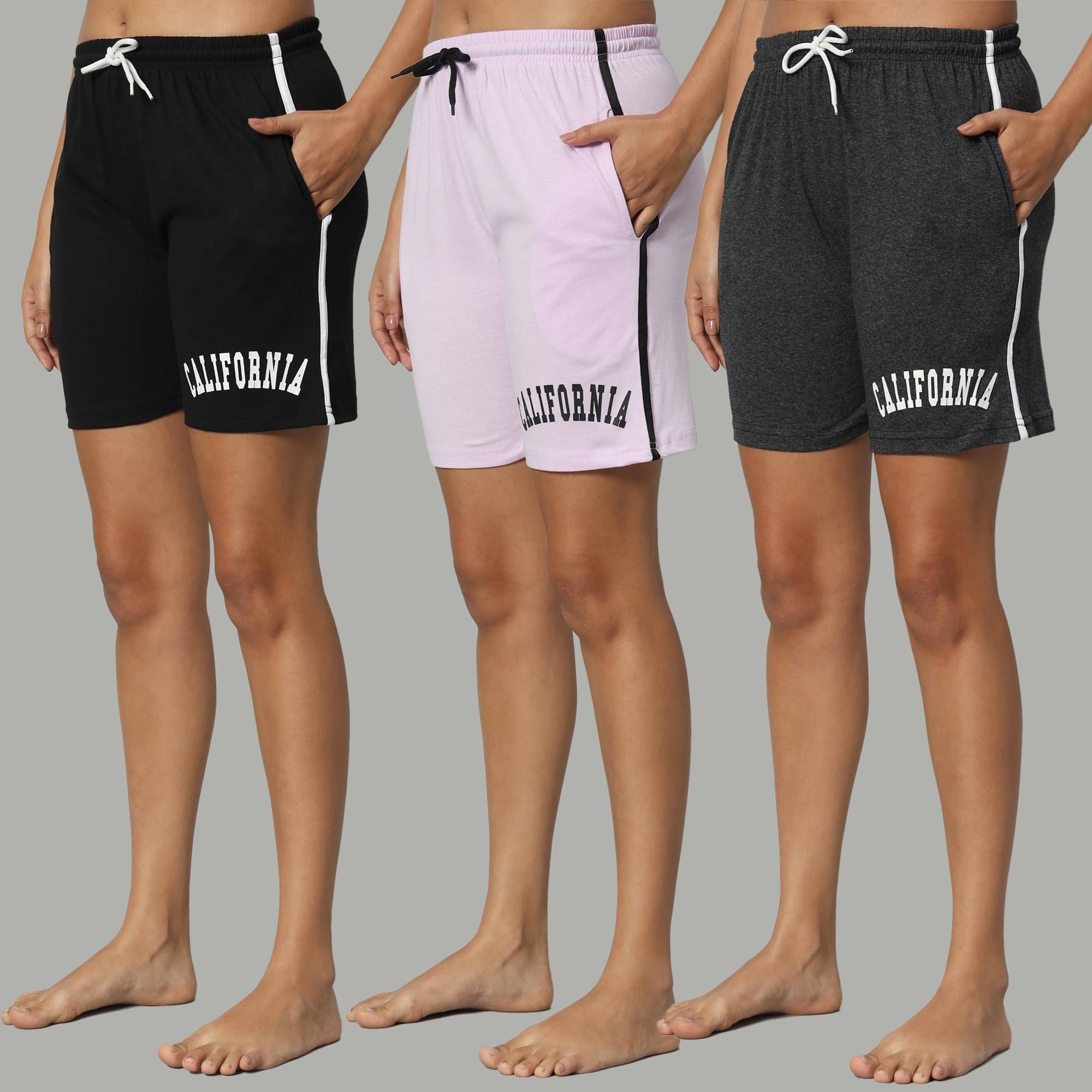 BRYLES Cotton Blend Bermuda - Multicolor 2     			BRYLES Cotton Blend Bermuda - Multicolor 2
