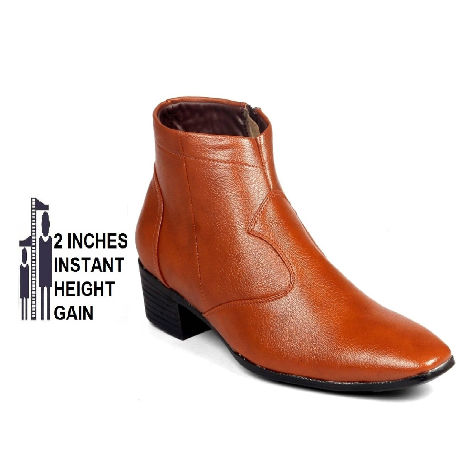     			BXXY Tan Men's Formal Boots