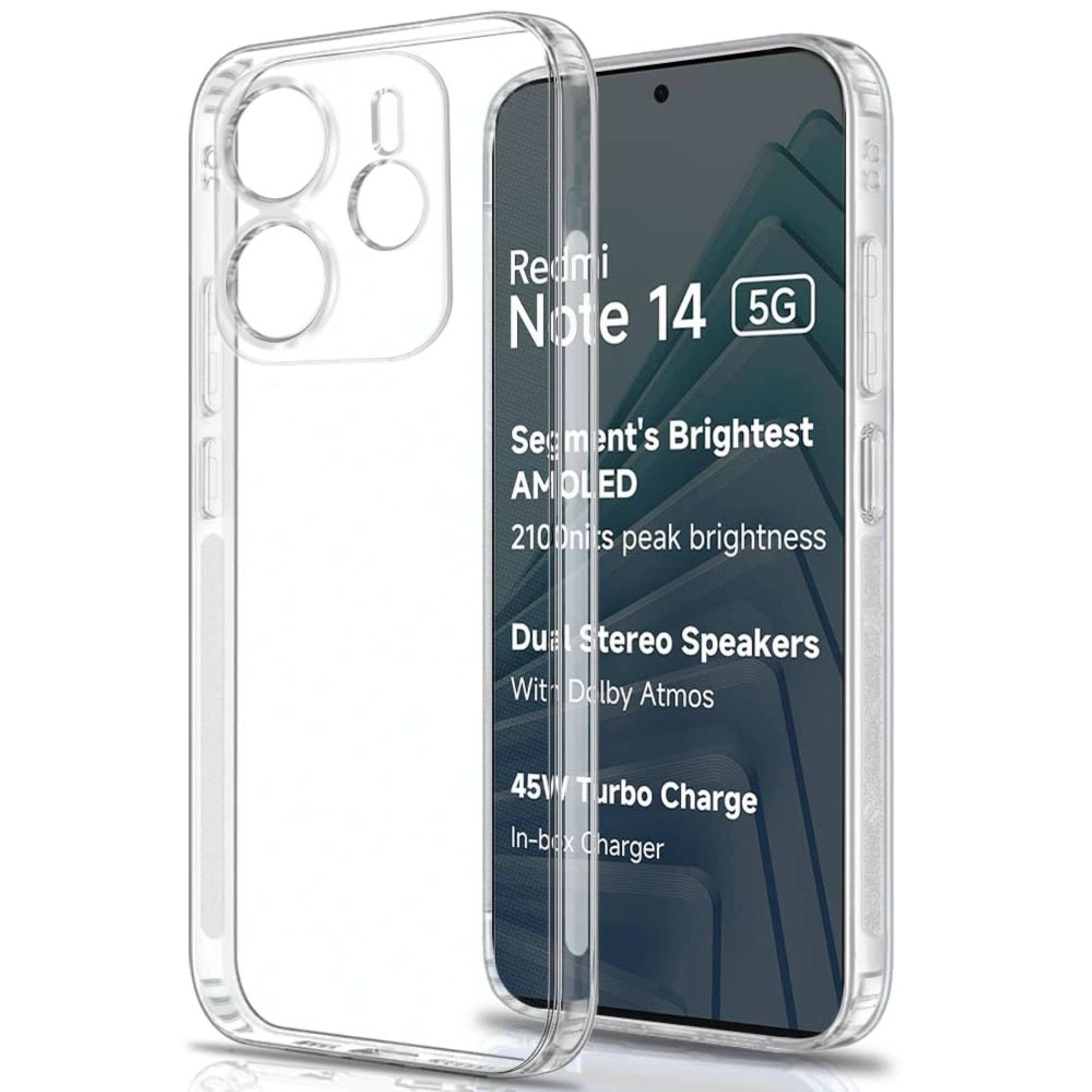 Case Vault Covers Silicon Soft cases Compatible For Silicon Redmi Note 14 5G ( ) Case Vault Covers Silicon Soft cases Compatible For Silicon Redmi Note 14 5G ( )