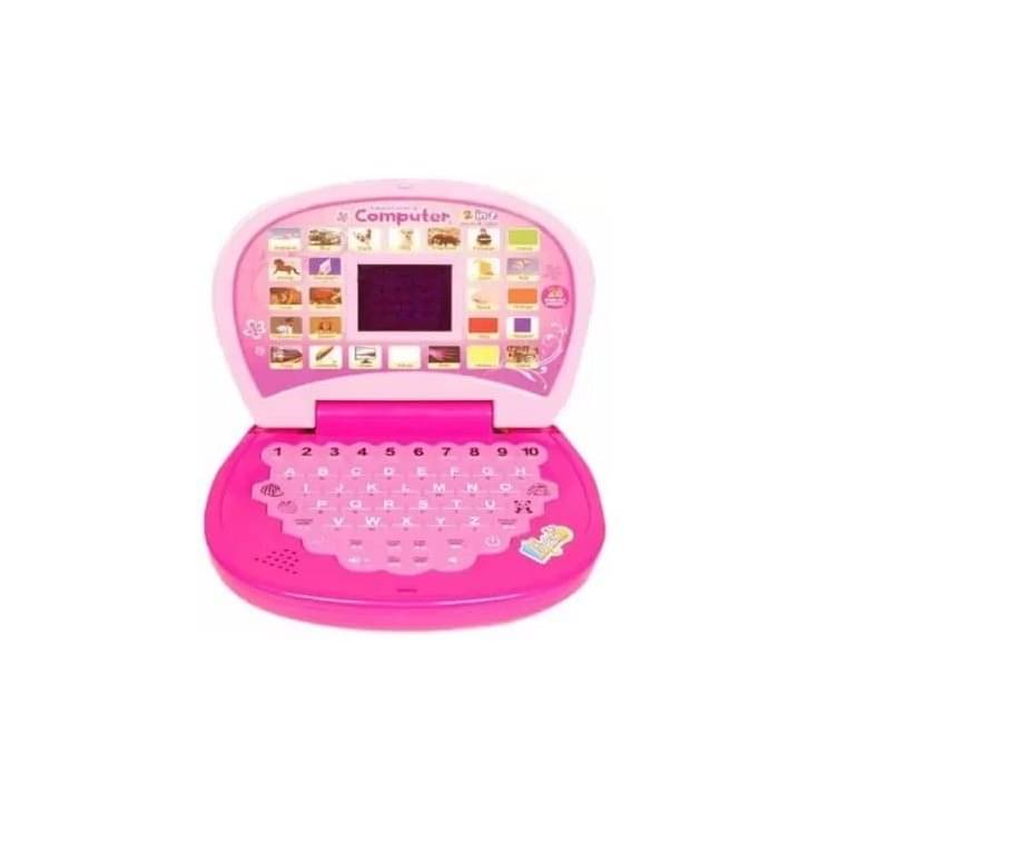 ECLET Educational 26 English Words Laptop Notebook Computer Learning Toy for Kids (Min Age 2) (Pink) ECLET Educational 26 English Words Laptop Notebook Computer Learning Toy for Kids (Min Age 2) (Pink)