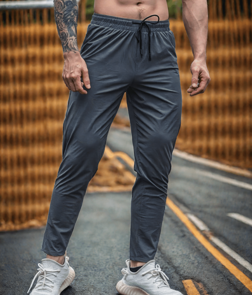     			Forbro Grey Polyester Men's Sports Trackpants ( Pack of 1 )