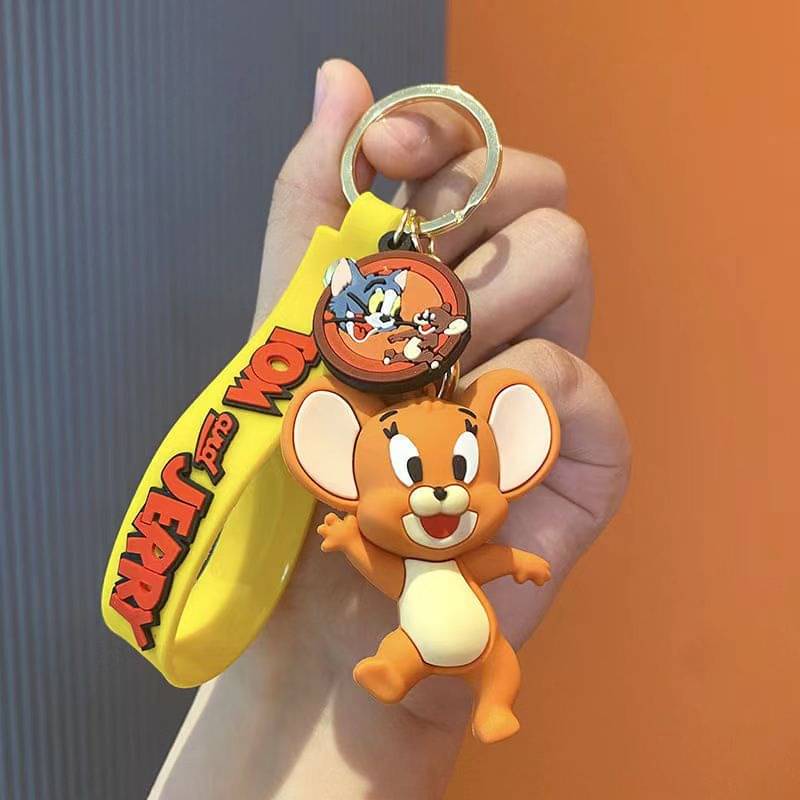 GT Gala Time Cartoon Jerry 3D Key Chain Metal Key Ring Birthday Gift Men Woman Kids Silicone Key Chain GT Gala Time Cartoon Jerry 3D Key Chain Metal Key Ring Birthday Gift Men Woman Kids Silicone Key Chain