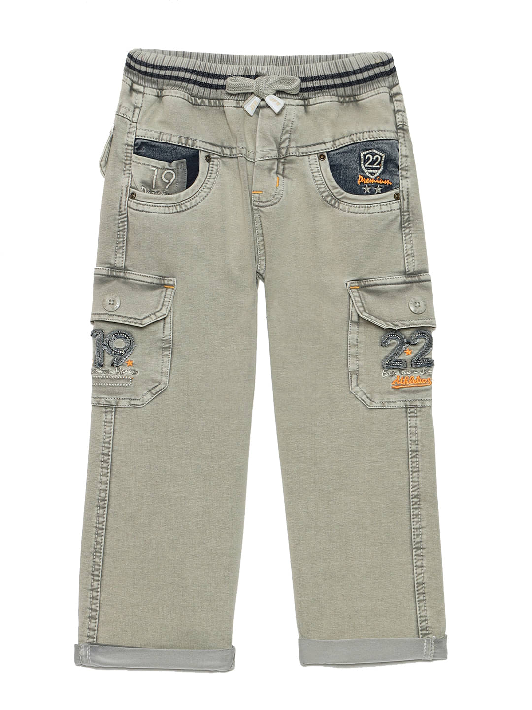     			JFR Pack of 1 Boys 100% Cotton Jeans ( Green )