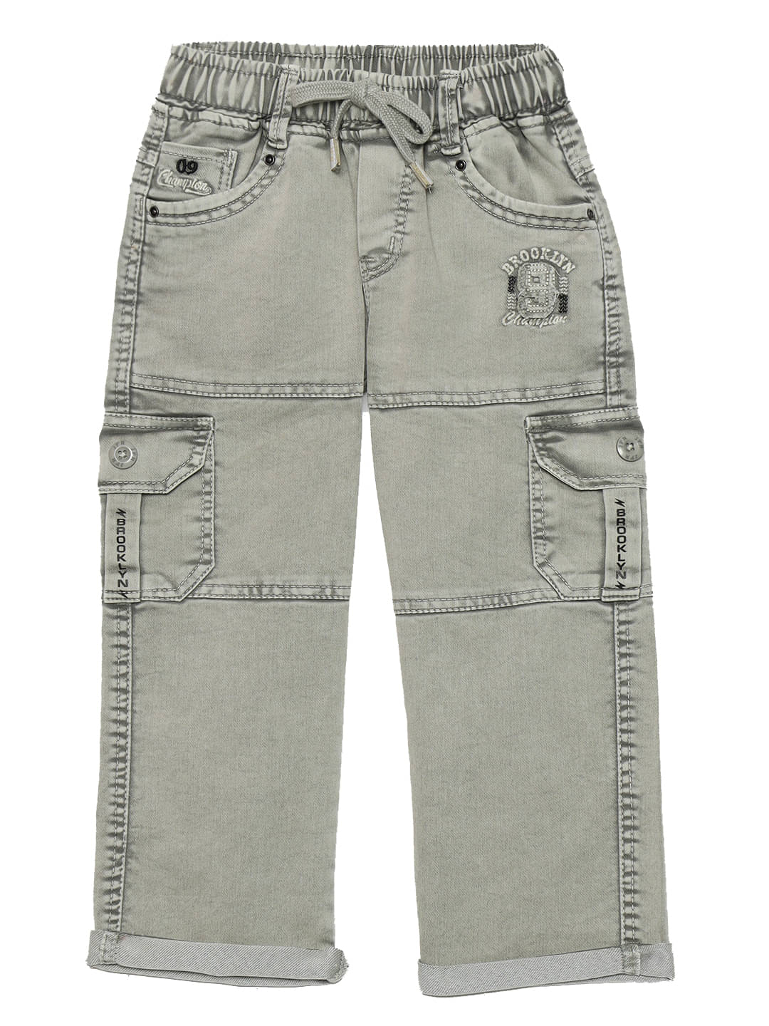     			JFR Pack of 1 Boys 100% Cotton Jeans ( Green )