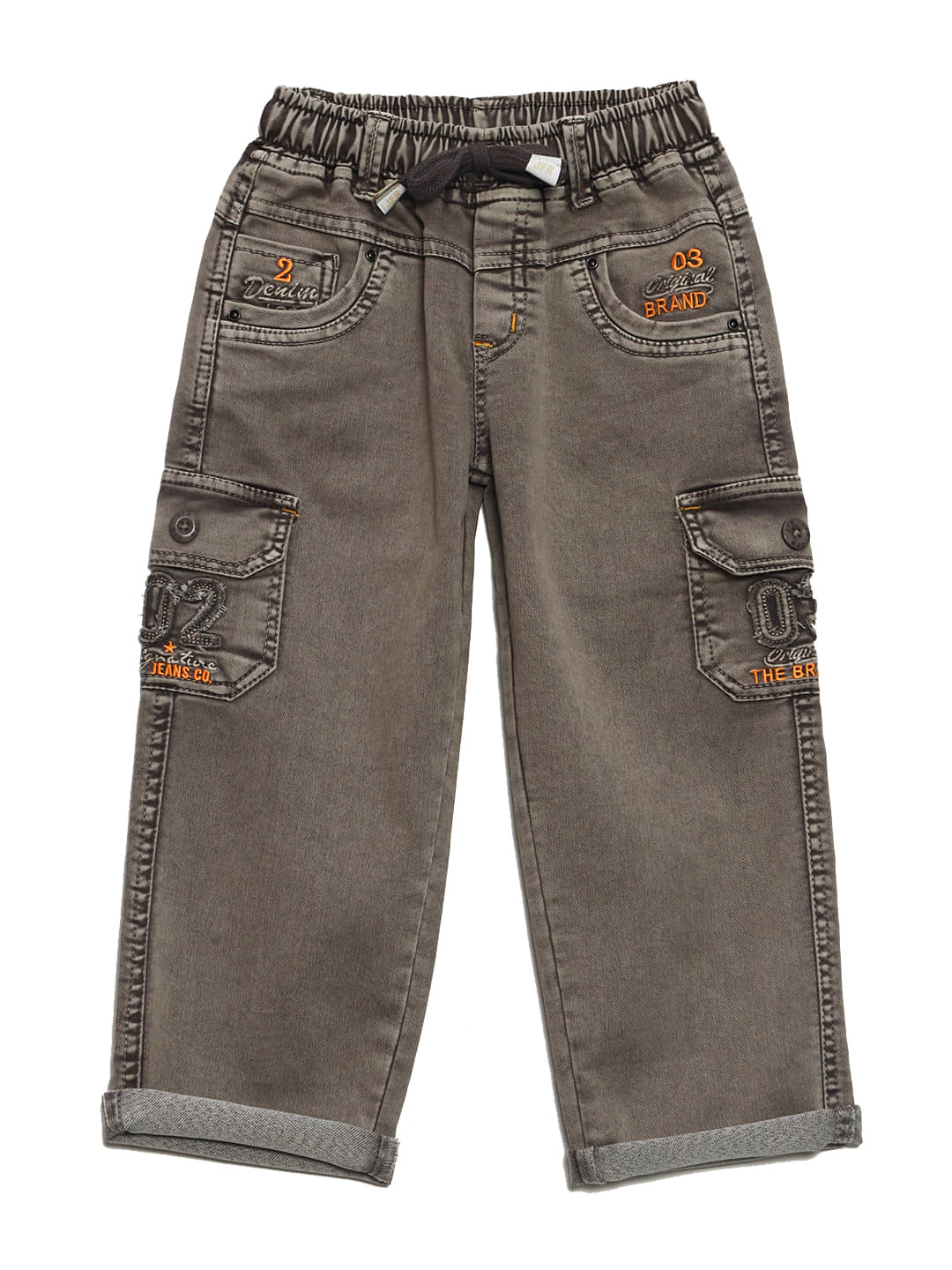 JFR Pack of 1 Boys 100% Cotton Jeans ( Brown ) - Jeans | Buy online on ZillyBuy